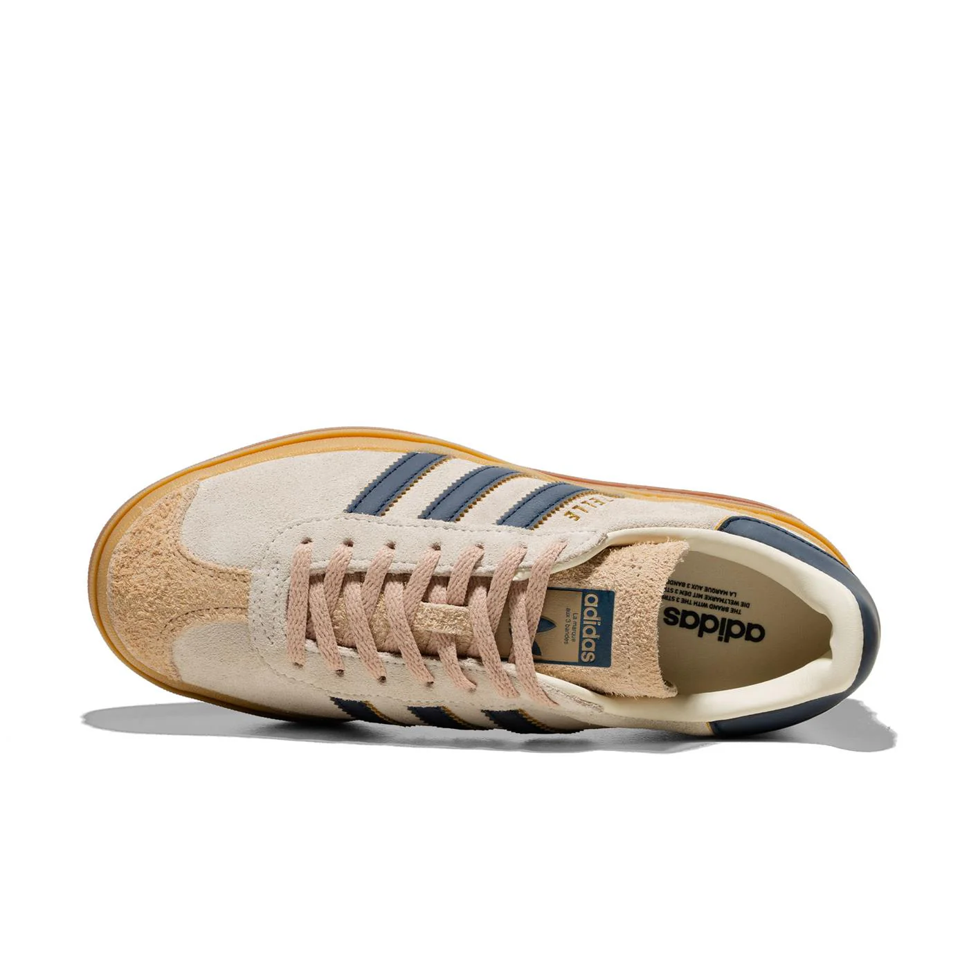 Adidas Originals Gazelle Bold W Cream White/Night Indigo - Image 5