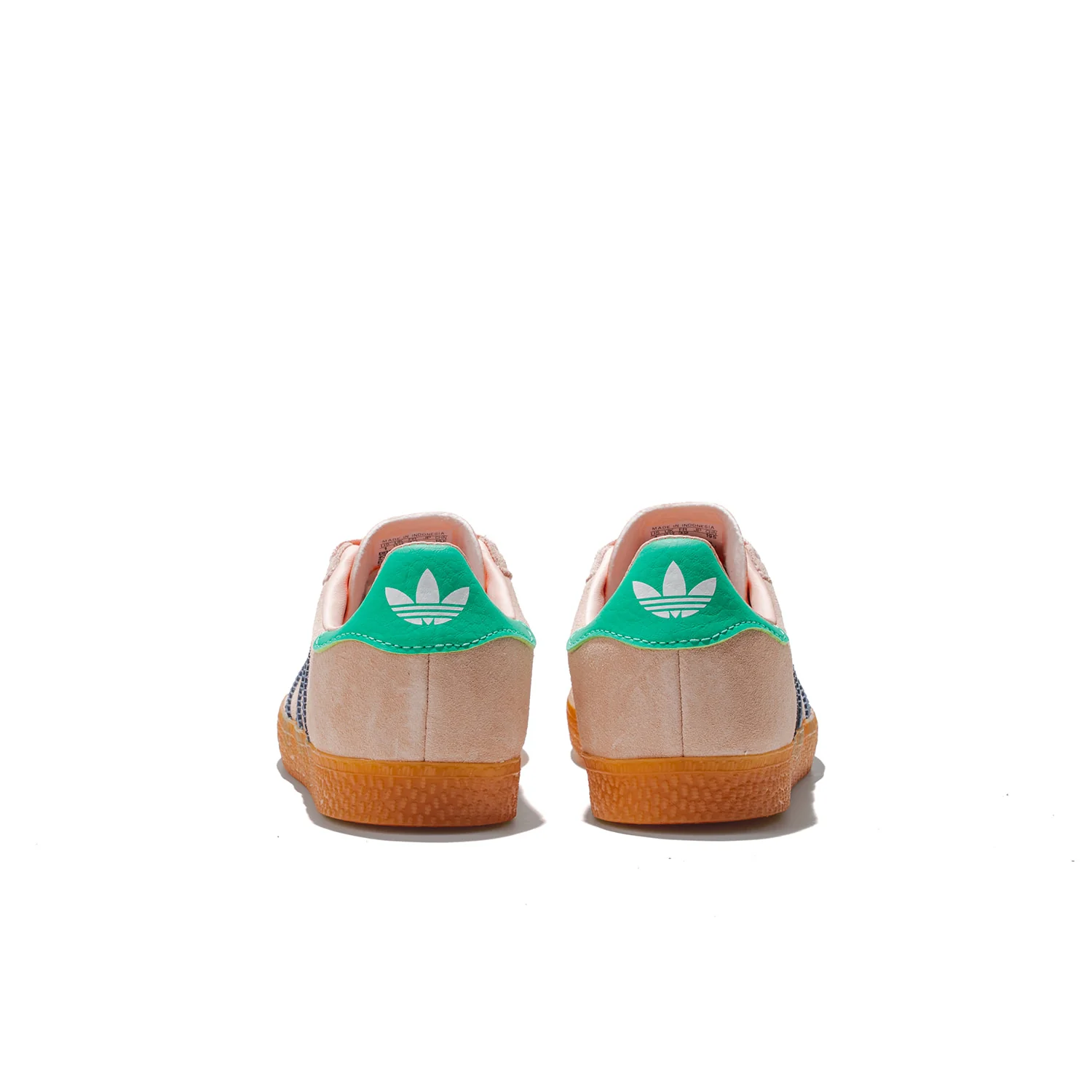 Adidas Originals Gazelle C Blush Pink/Night Indigo/Green - Image 4