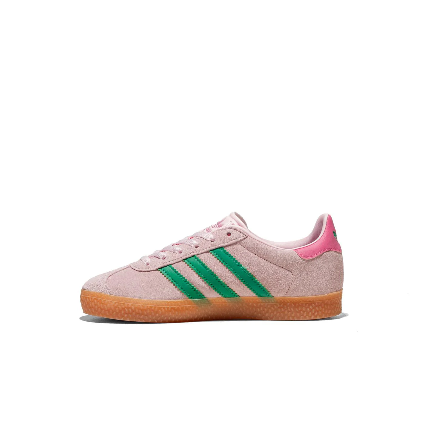 Adidas Originals Gazelle C Clear Pink/Court Green/Bliss Pink - Image 3
