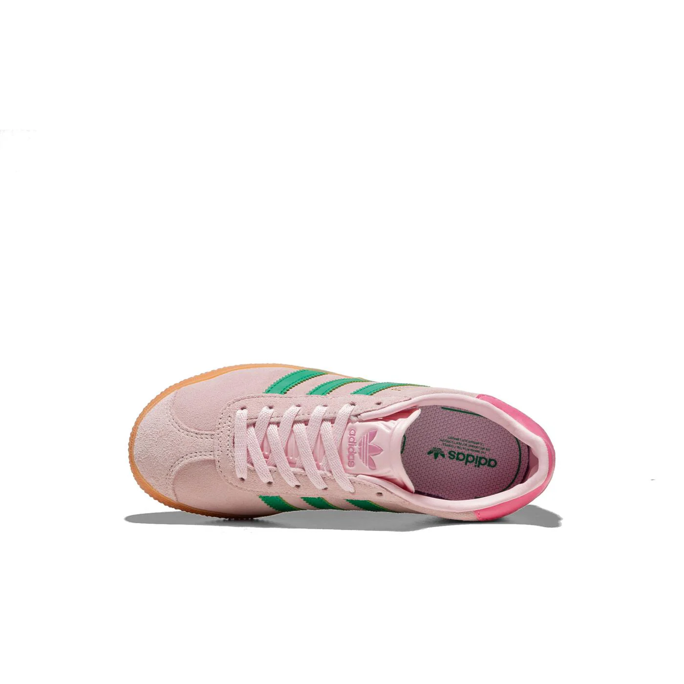 Adidas Originals Gazelle C Clear Pink/Court Green/Bliss Pink - Image 5