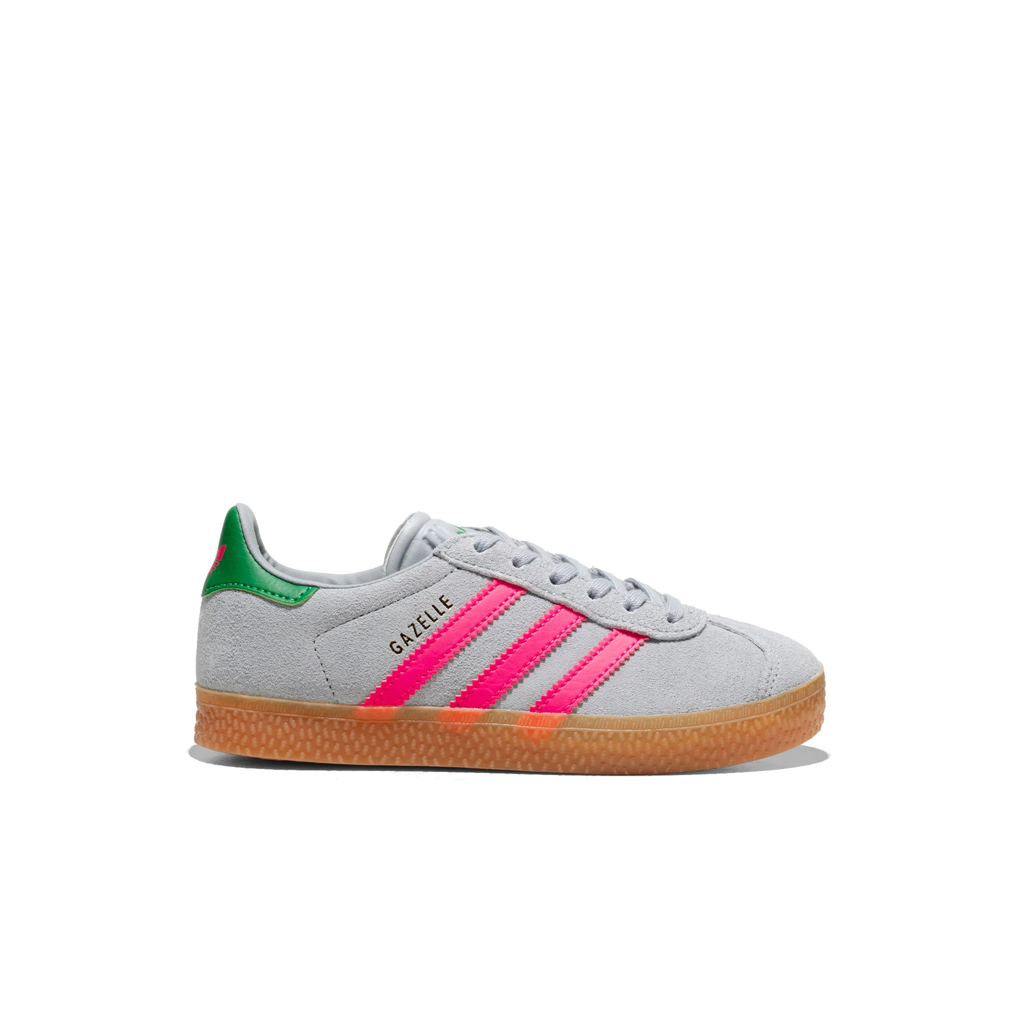 Adidas Originals Gazelle C Halo Silver/Lucid Pink/Green