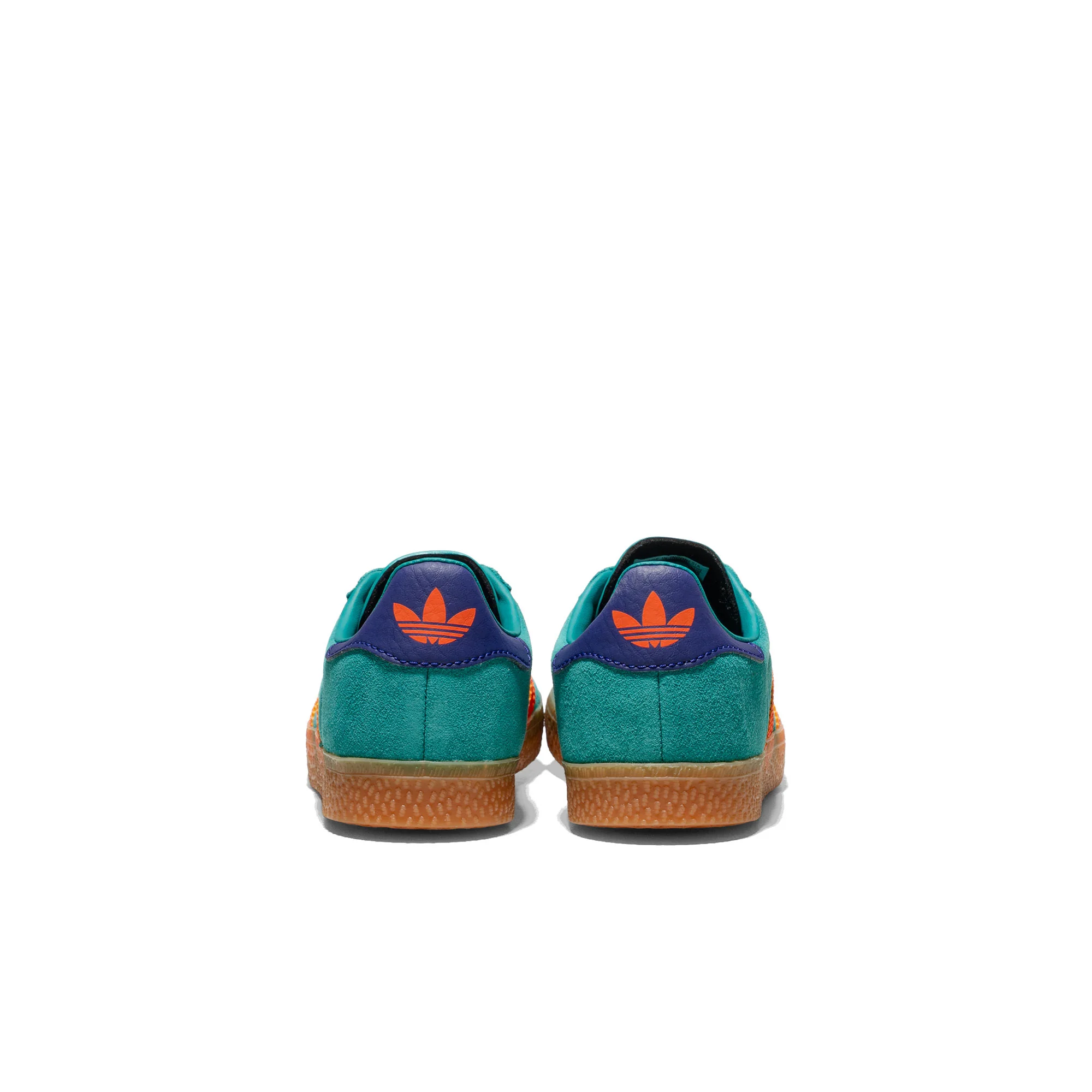 Adidas Originals Gazelle C Pure Teal/Impact Orange - Image 4