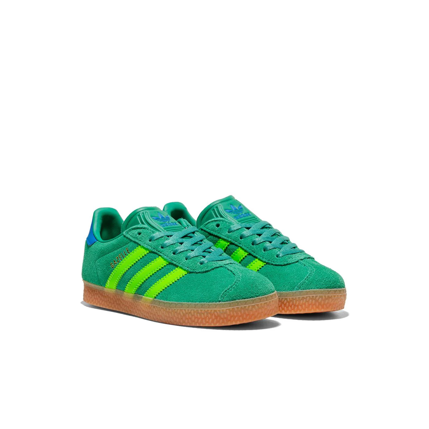 Adidas Originals Gazelle C Semi Court Green/Solar Green - Image 2