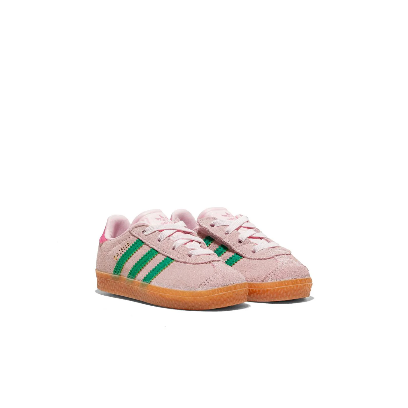 Adidas Originals Gazelle CF EL I Clear Pink/Court Green - Image 2