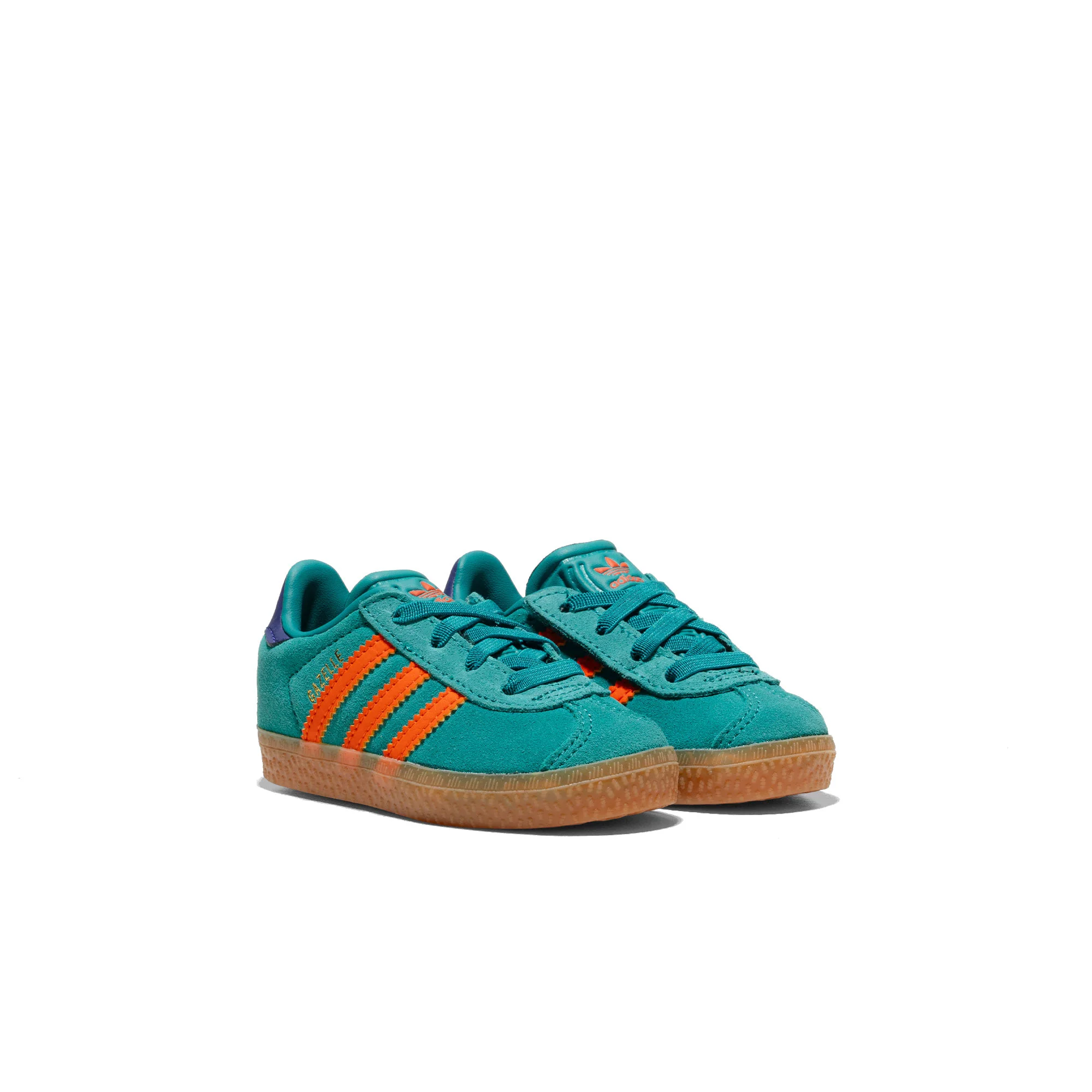 Adidas Originals Gazelle CF EL I Pure Teal/Impact Orange - Image 2