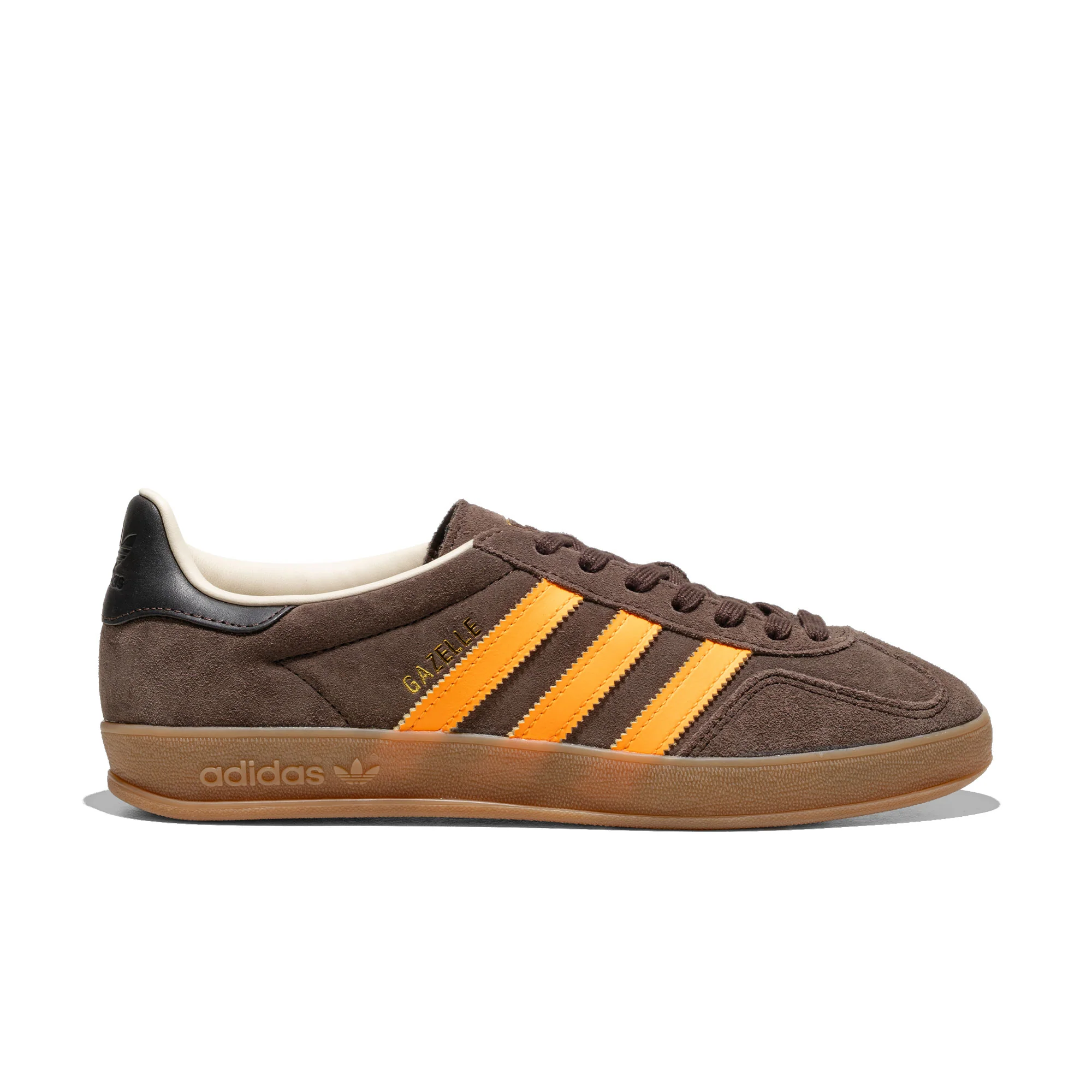 Adidas Originals Gazelle Indoor Brown/Lucid Tangerine