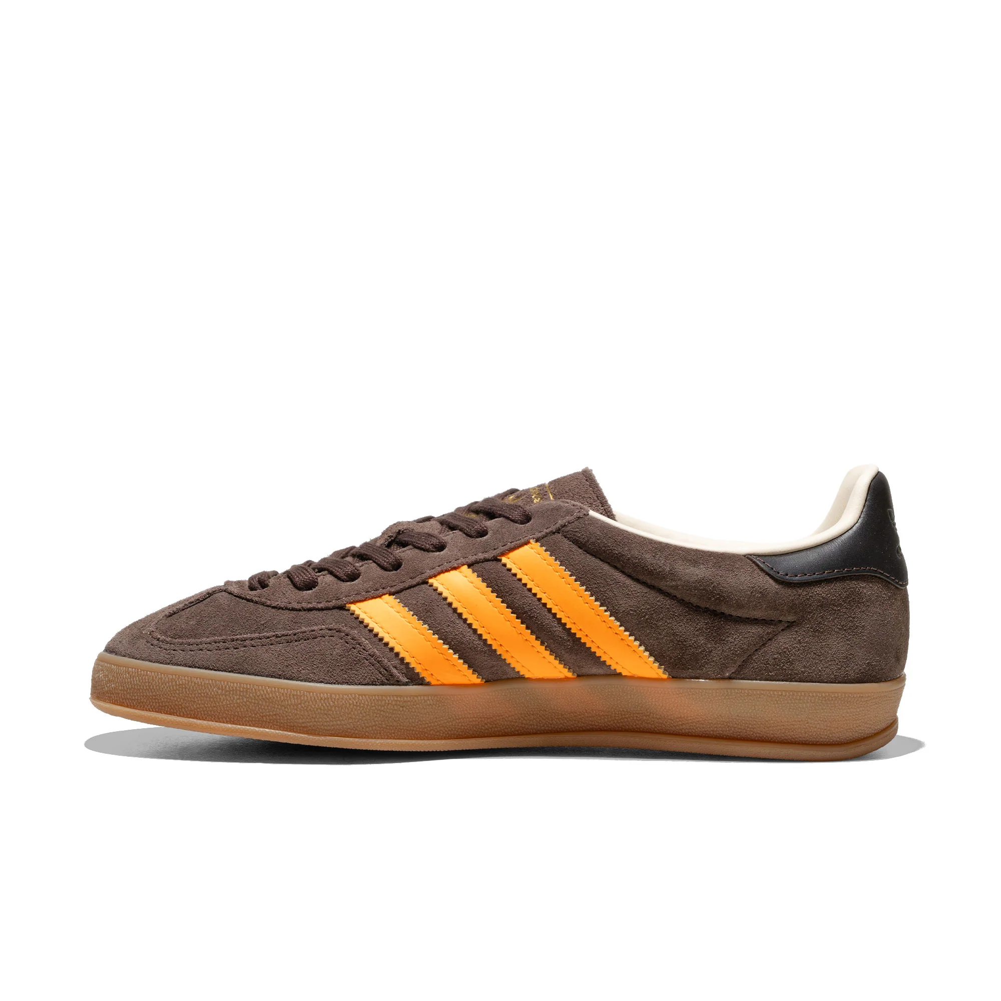 Adidas Originals Gazelle Indoor Brown/Lucid Tangerine - Image 3