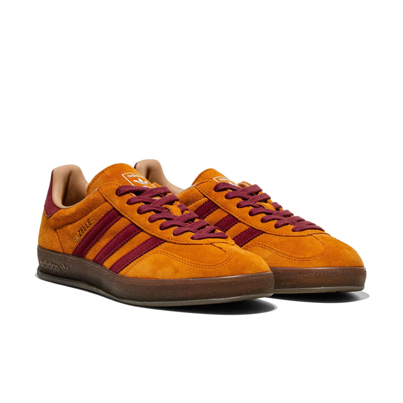 Adidas Originals Gazelle Indoor Craft Ochre/Shadow Red - Image 2