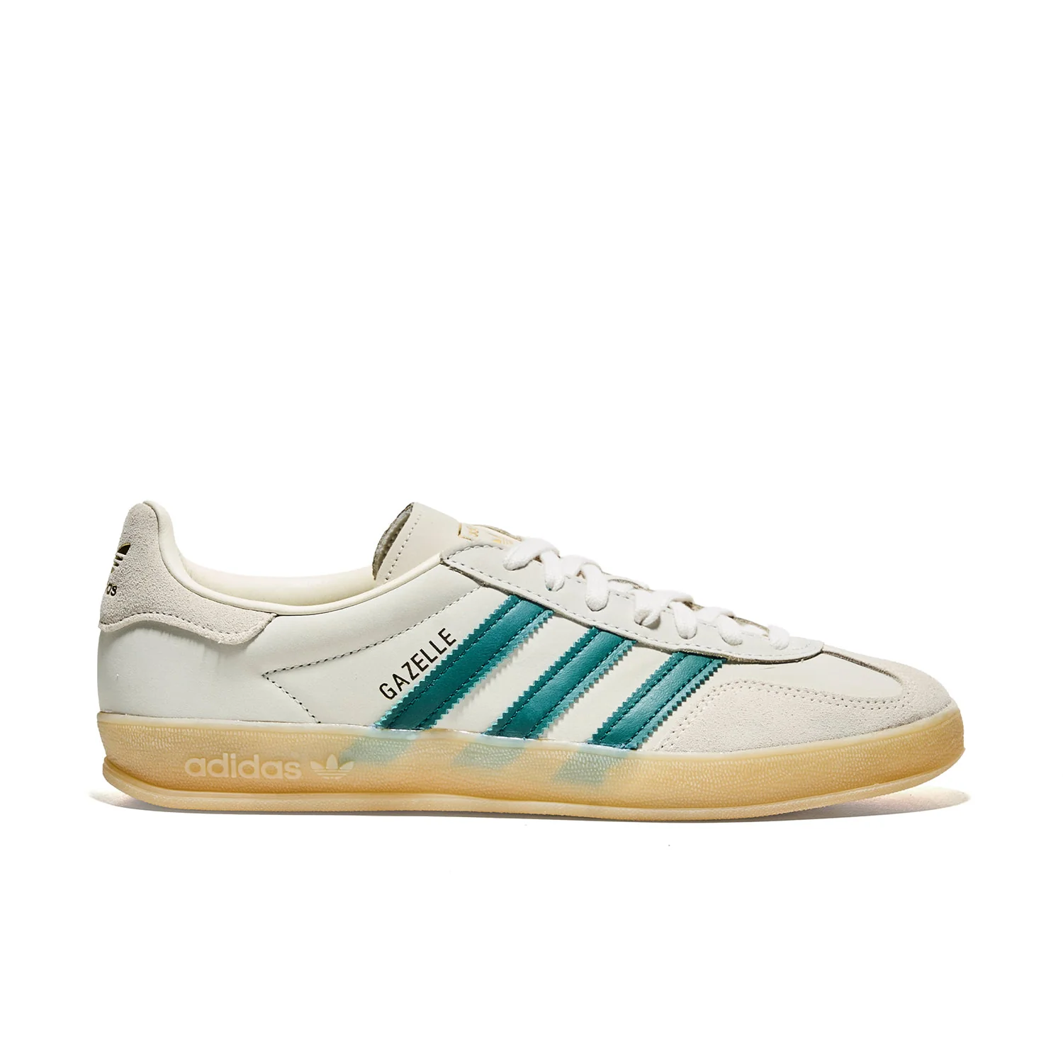 Adidas Originals Gazelle Indoor Cream White/Collegiate Green