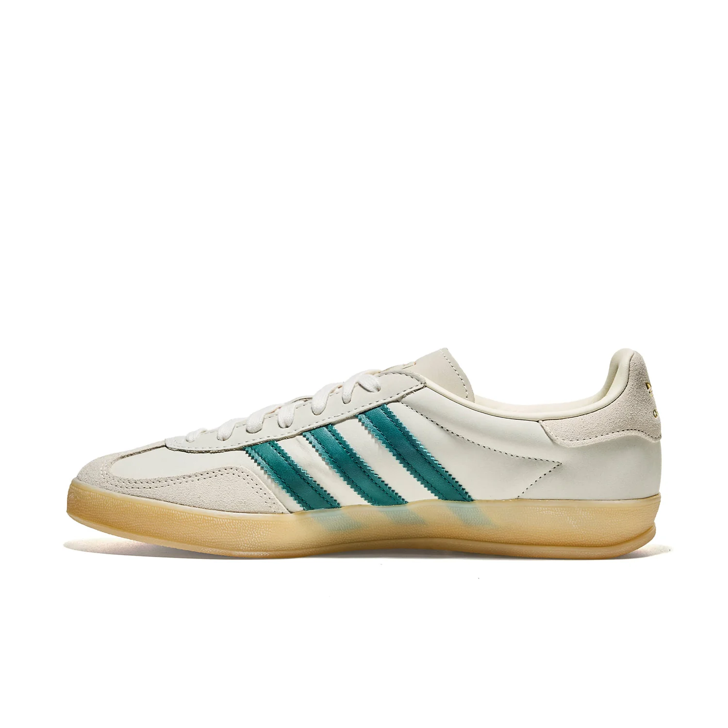 Adidas Originals Gazelle Indoor Cream White/Collegiate Green - Image 2