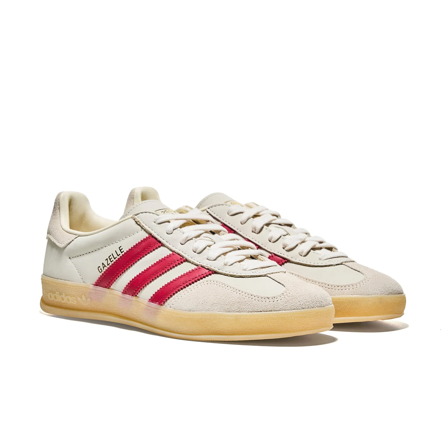 Adidas Originals Gazelle Indoor Cream White/Team Victory Red - Image 3