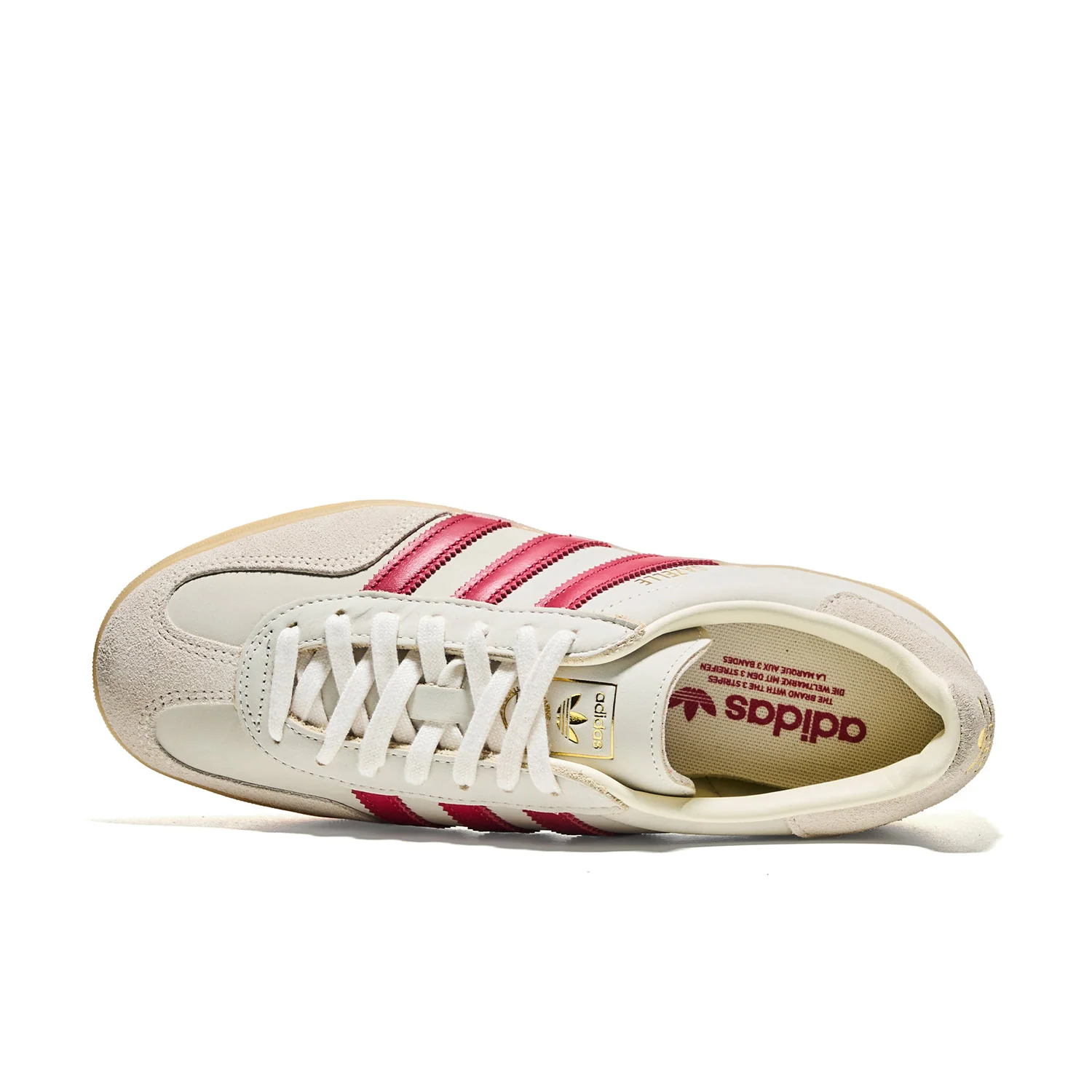 Adidas Originals Gazelle Indoor Cream White/Team Victory Red - Image 5