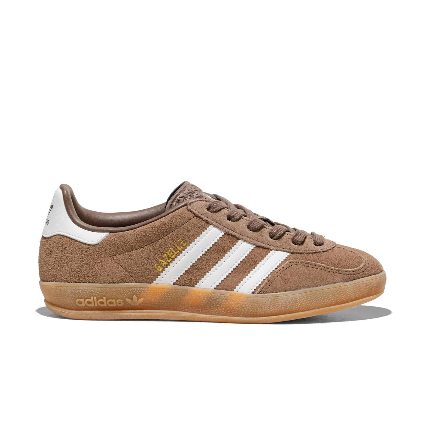 Adidas Originals Gazelle Indoor Earth Strata/Ftwr White/Gold
