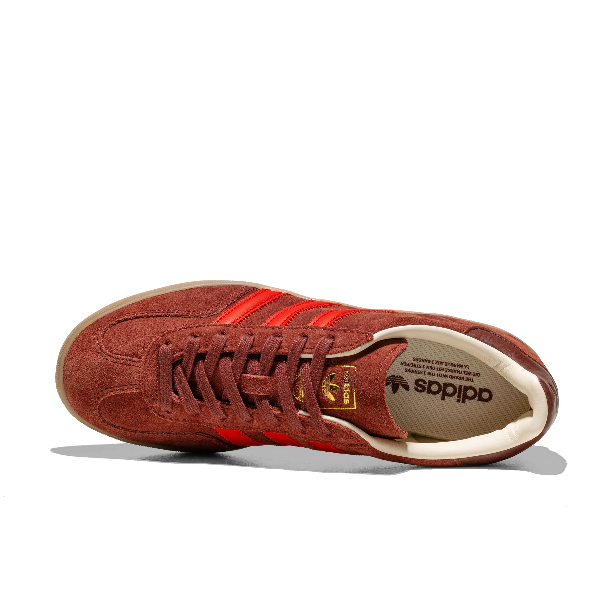 Adidas Originals Gazelle Indoor Fox Brown/Red/Gum - Image 5