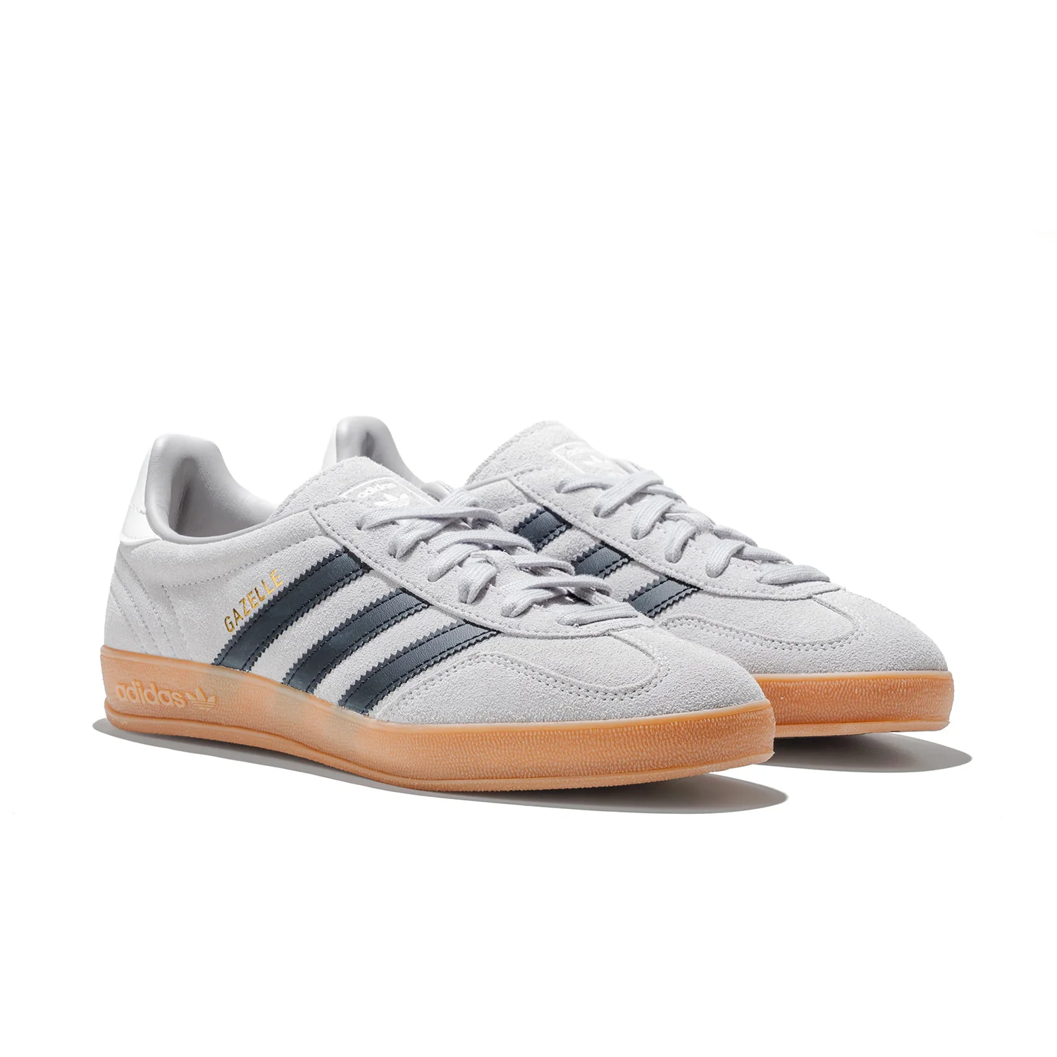 Adidas Originals Gazelle Indoor Grey Two/Core Black/Gum - Image 3