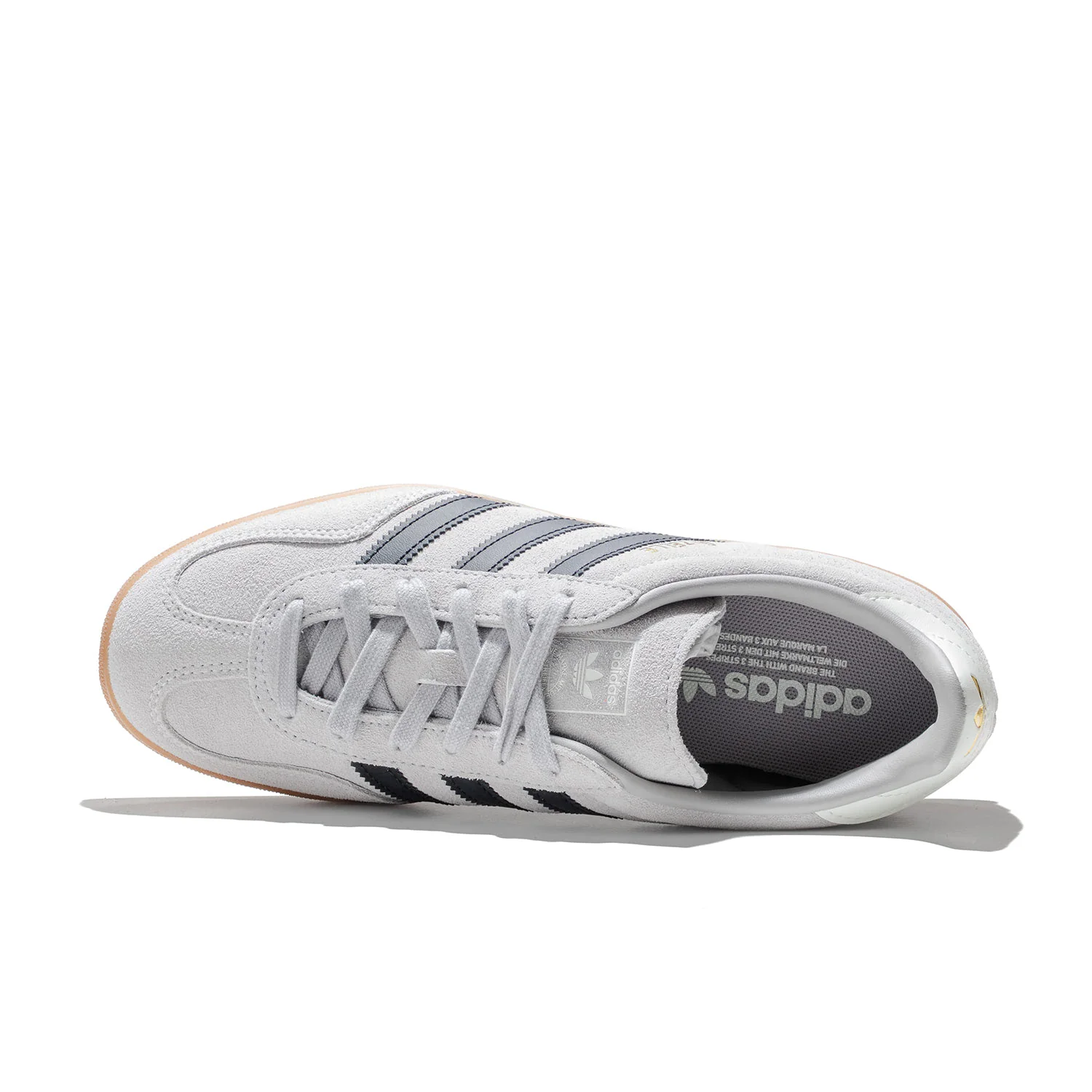 Adidas Originals Gazelle Indoor Grey Two/Core Black/Gum - Image 5