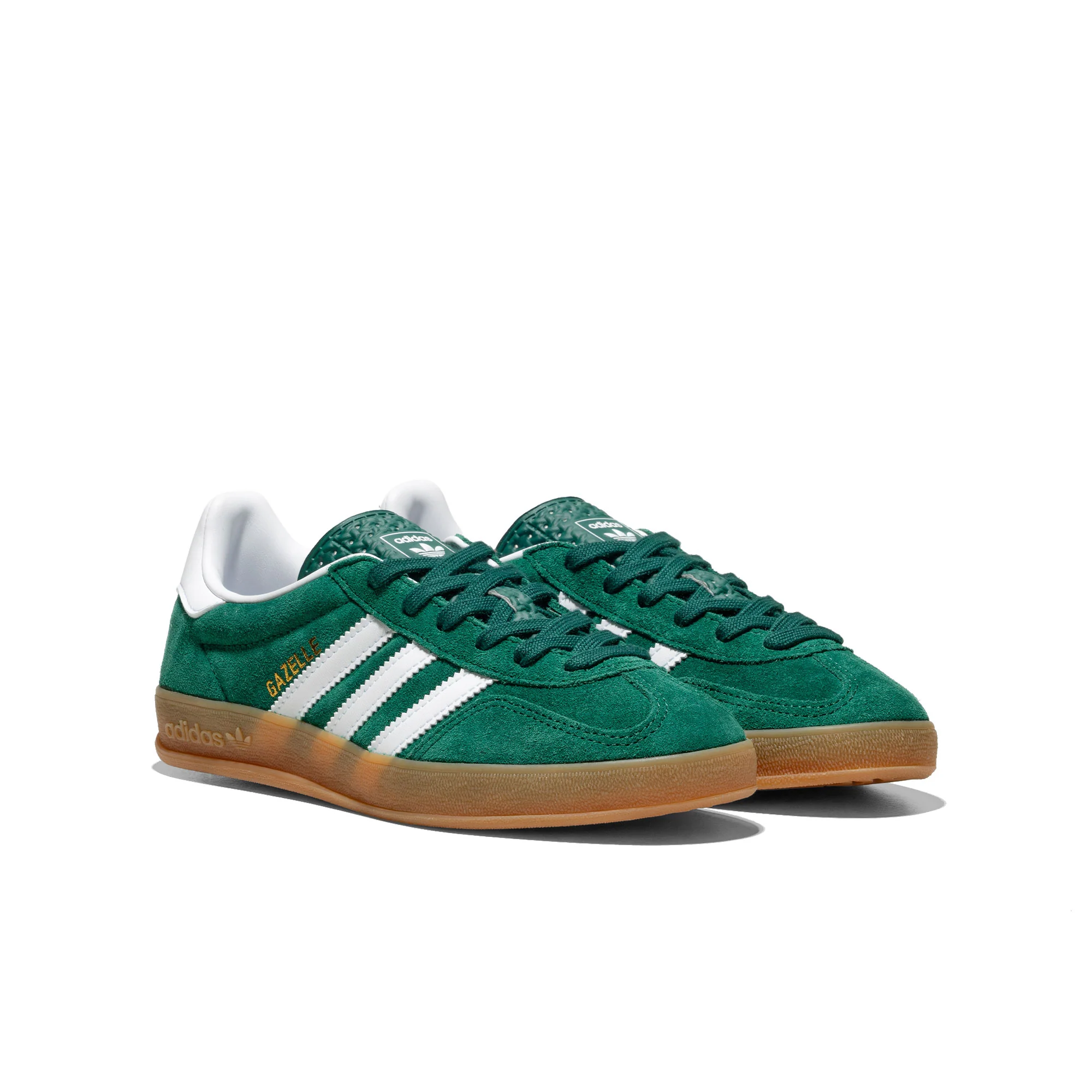 Adidas Originals Gazelle Indoor J Collegiate Green/White - Image 2