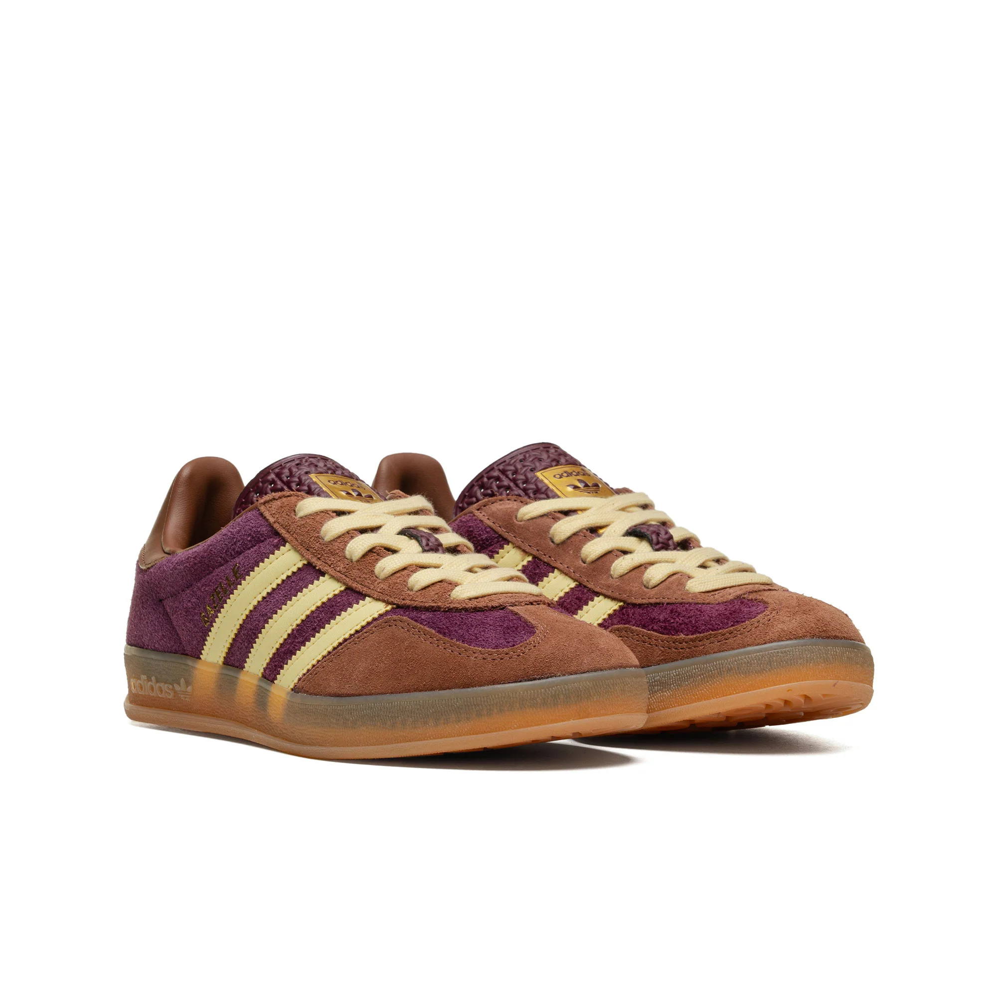 Adidas Originals Gazelle Indoor Maroon/Almost Yellow - Image 3