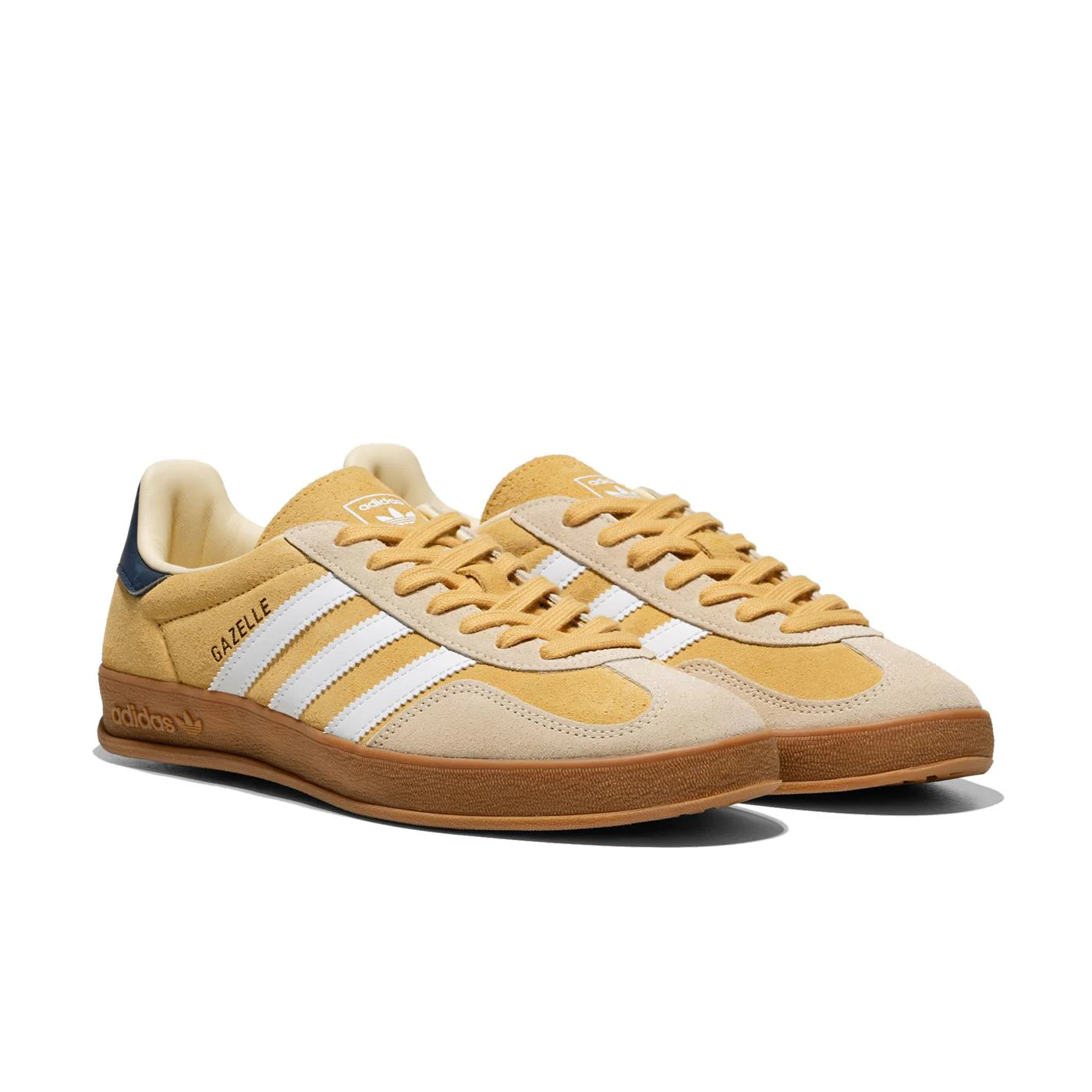 Adidas Originals Gazelle Indoor Oat/Ftwr White/Shadow Navy - Image 2