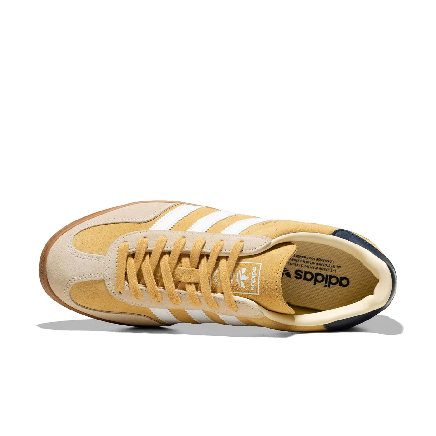 Adidas Originals Gazelle Indoor Oat/Ftwr White/Shadow Navy - Image 5