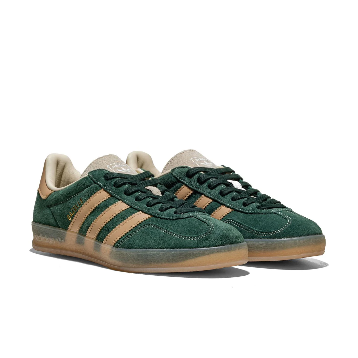 Adidas Originals Gazelle Indoor Shadow Green/Warm Sand - Image 3