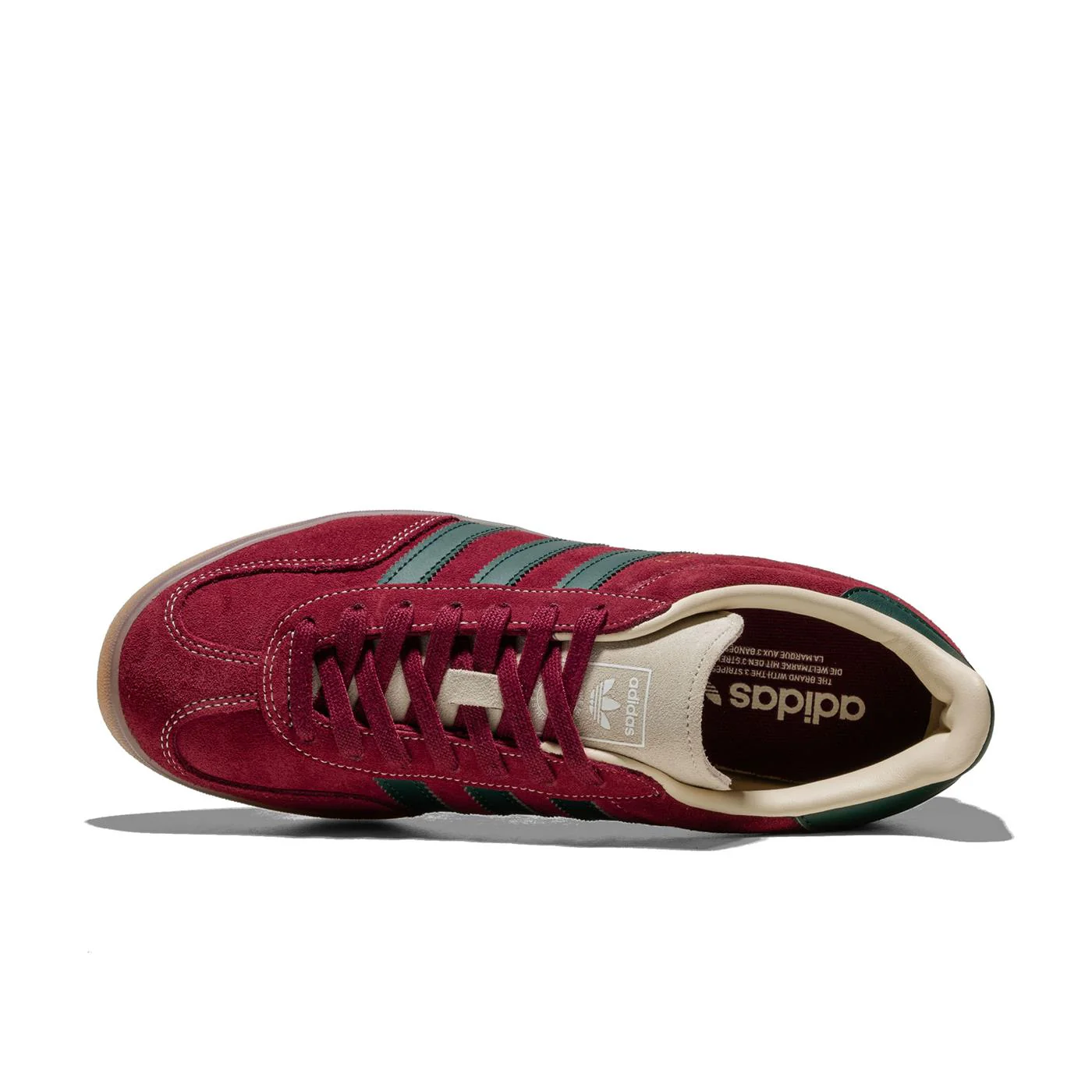 Adidas Originals Gazelle Indoor Shadow Red/Shadow Green - Image 6