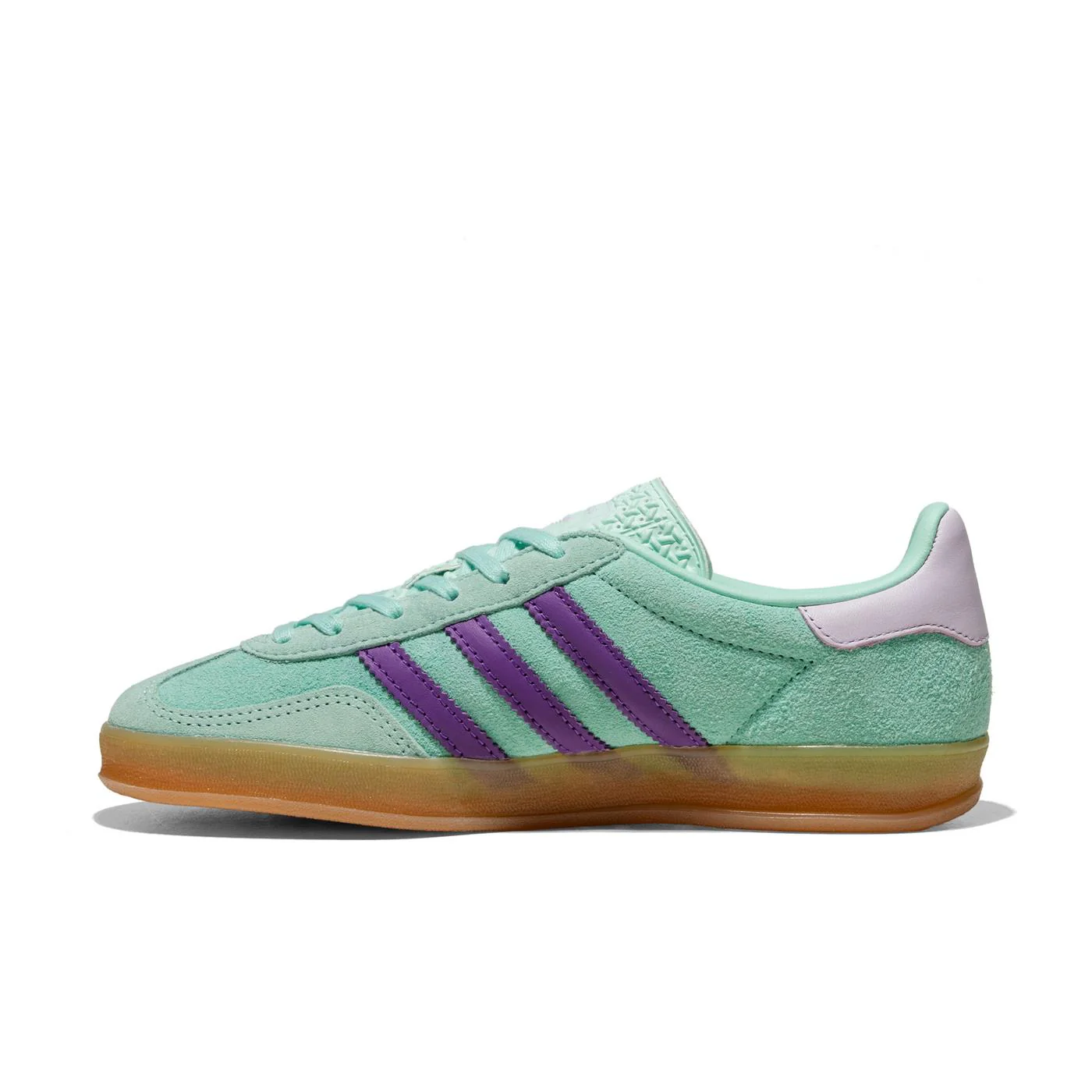 Adidas Originals Gazelle Indoor W Clear Mint/Active Purple - Image 3