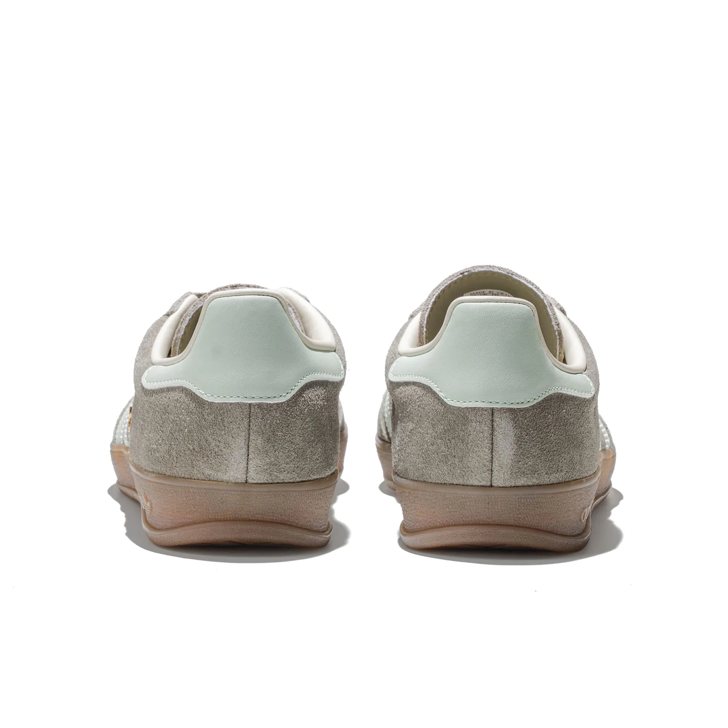 Adidas Originals Gazelle Indoor W Silver Pebble/Linen Green - Image 4