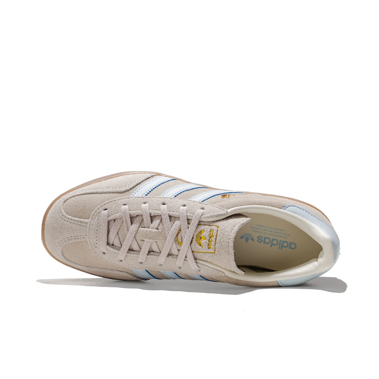 Adidas Originals Gazelle Indoor W Wonder Beige/Halo Blue/Gum - Image 5