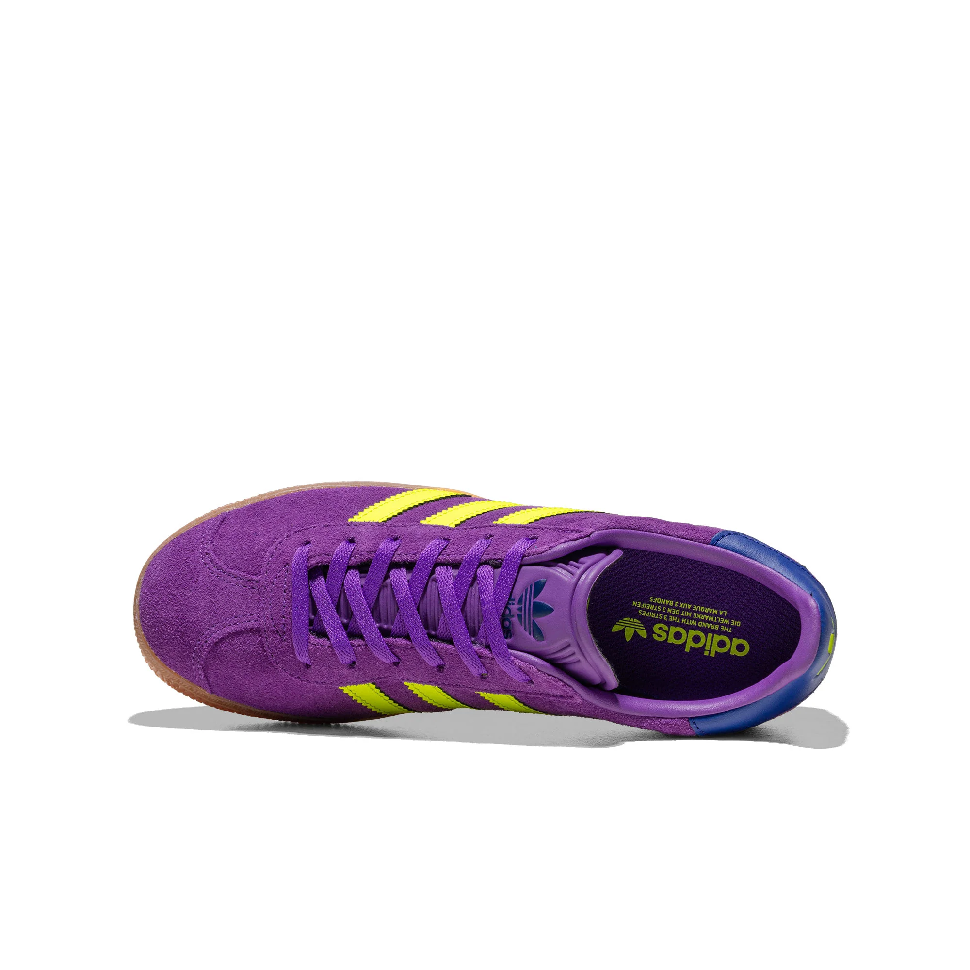 Adidas Originals Gazelle J Active Purple/Solar Yellow - Image 5