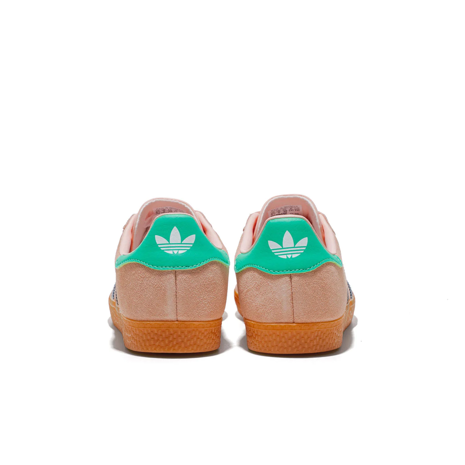 Adidas Originals Gazelle J Blush Pink/Night Indigo/Green - Image 4