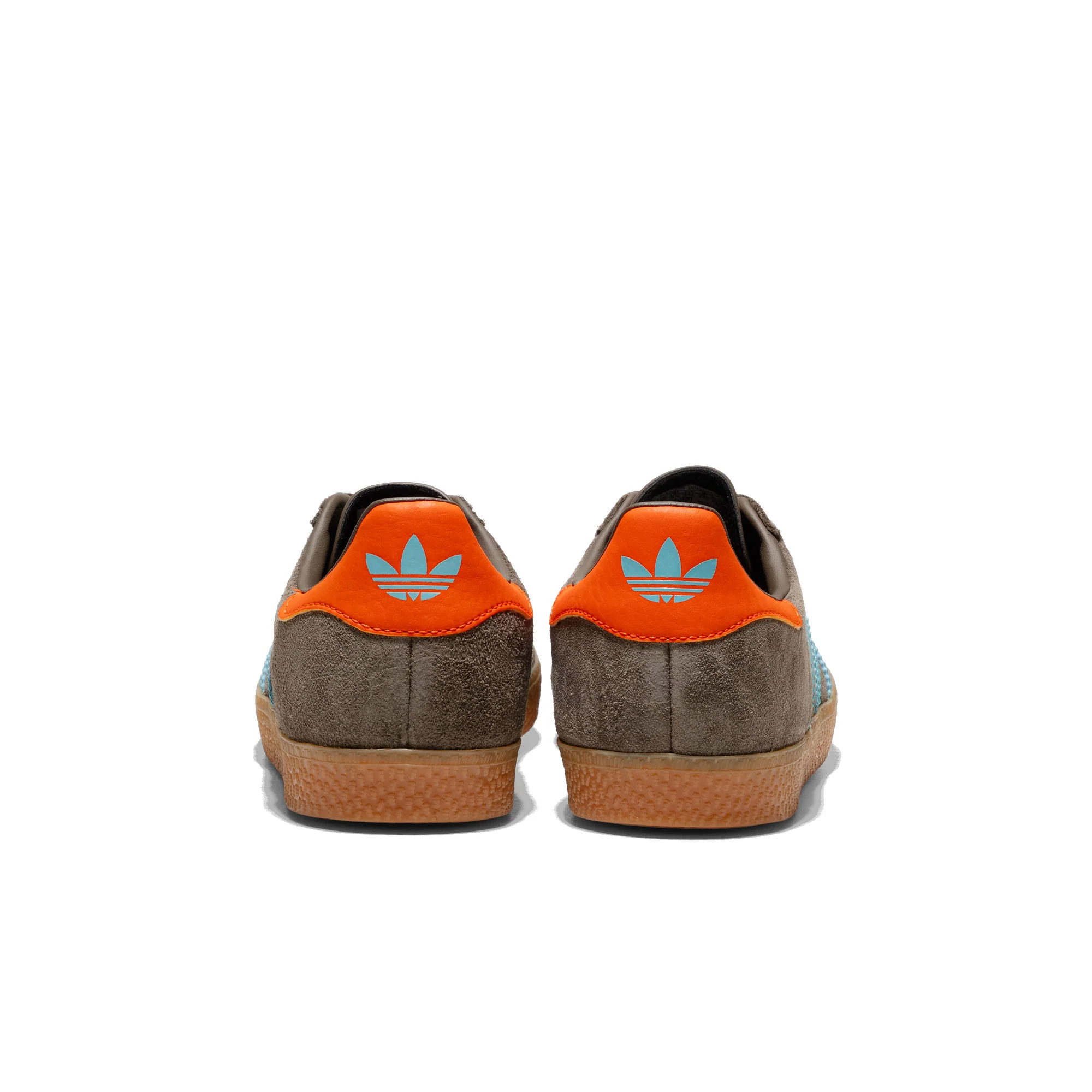 Adidas Originals Gazelle J Cargo Brown/Blue Glow/Orange - Image 4