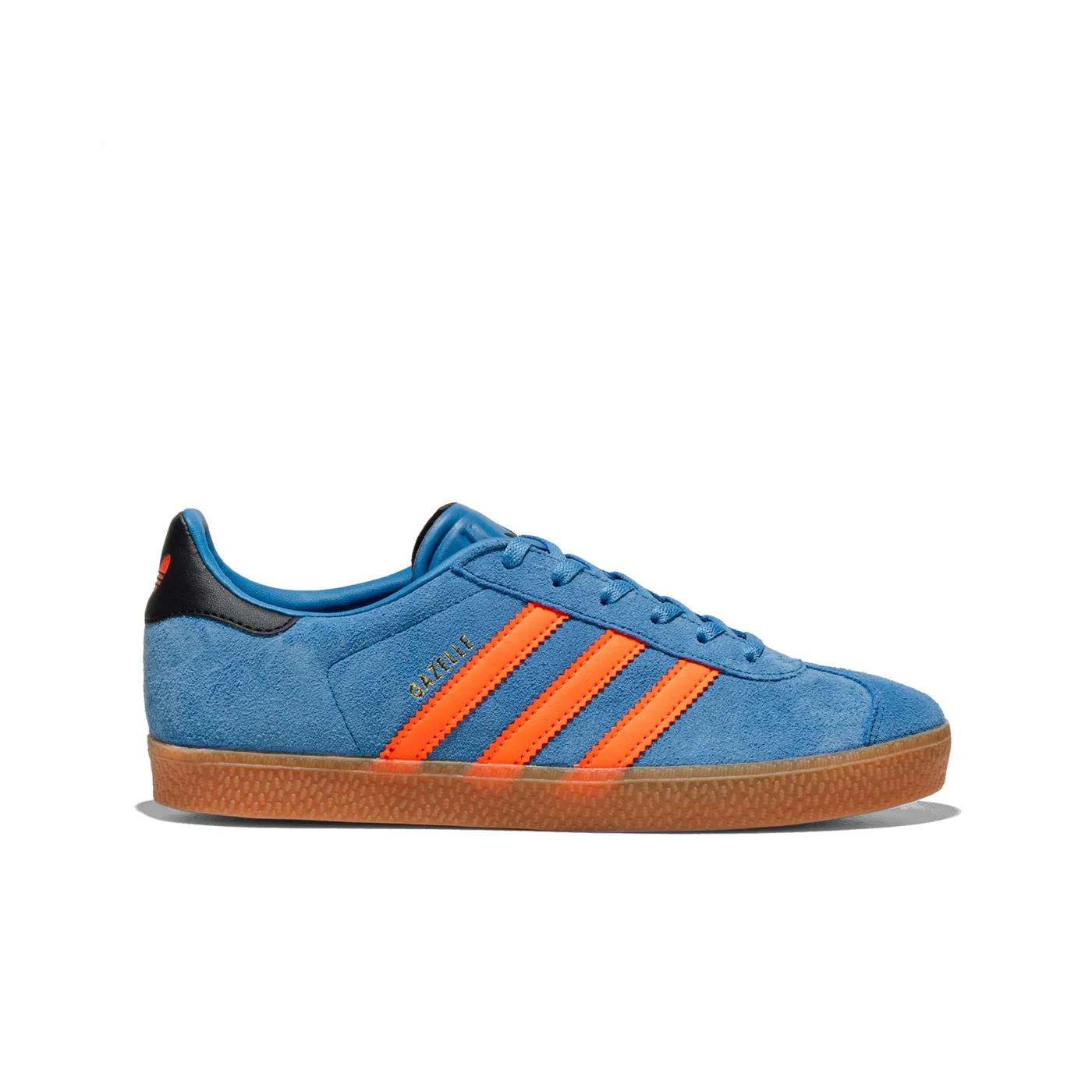 Adidas Originals Gazelle J Focus Blue/Solar Orange/Black