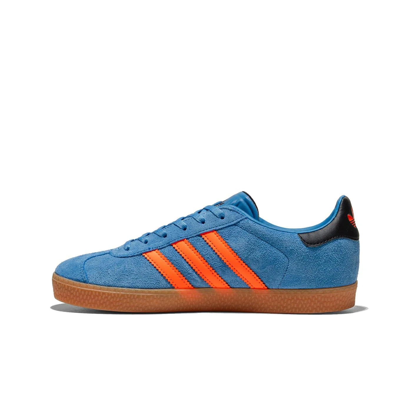 Adidas Originals Gazelle J Focus Blue/Solar Orange/Black - Image 3