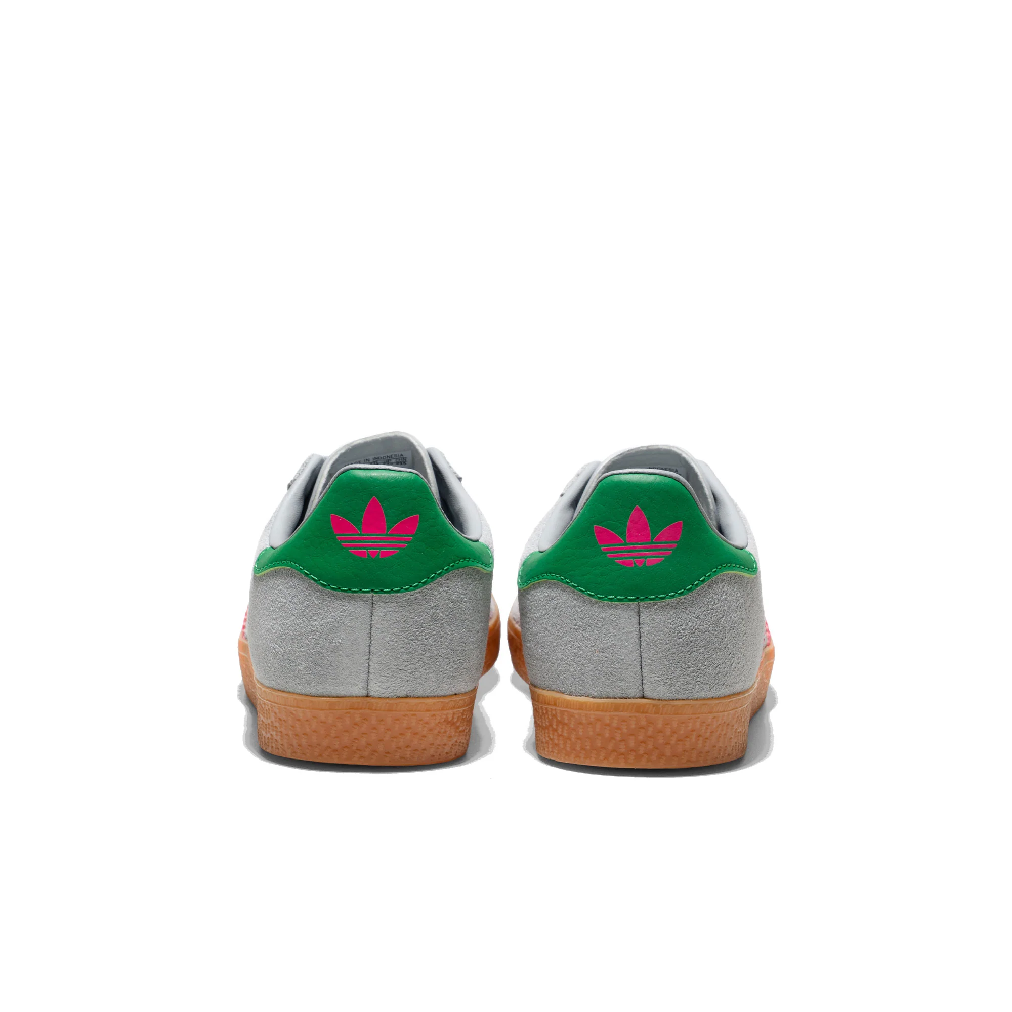 Adidas Originals Gazelle J Halo Silver/Lucid Pink/Green - Image 4