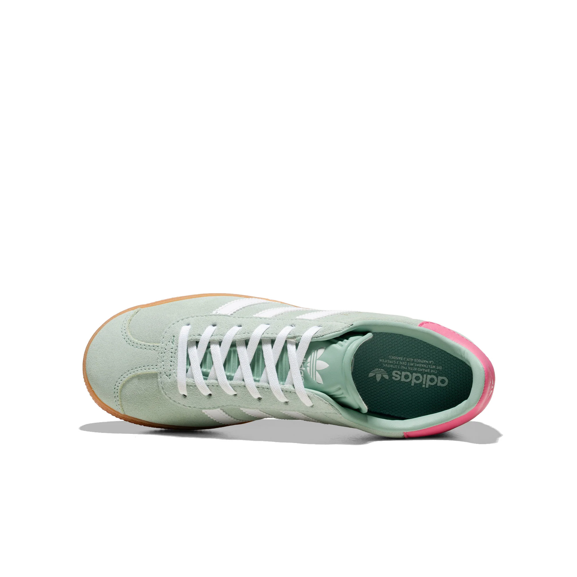 Adidas Originals Gazelle J Hazy Green/Ftwr White/Bliss Pink - Image 5