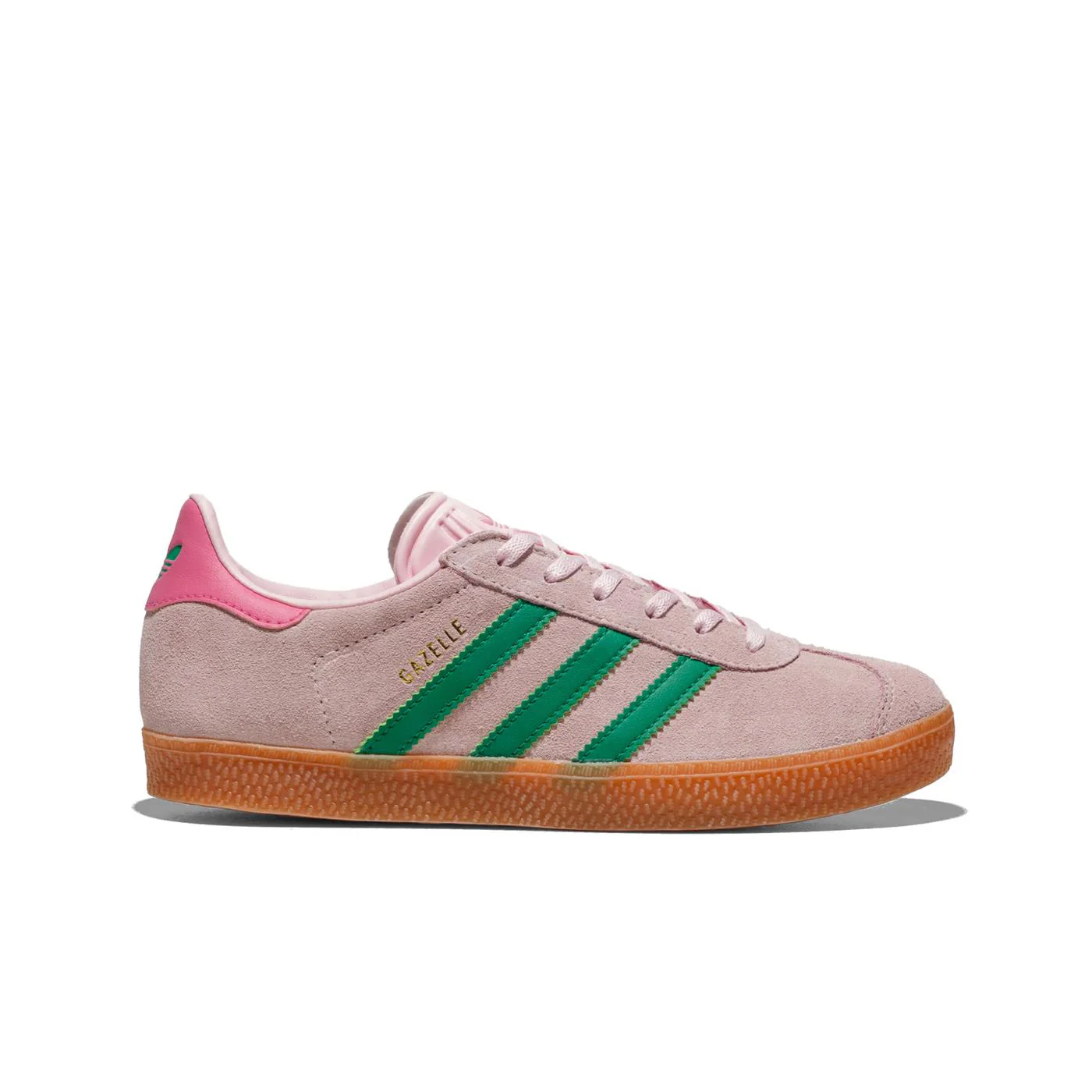 Adidas Originals Gazelle J Semi Clear Pink/Court Green/Bliss