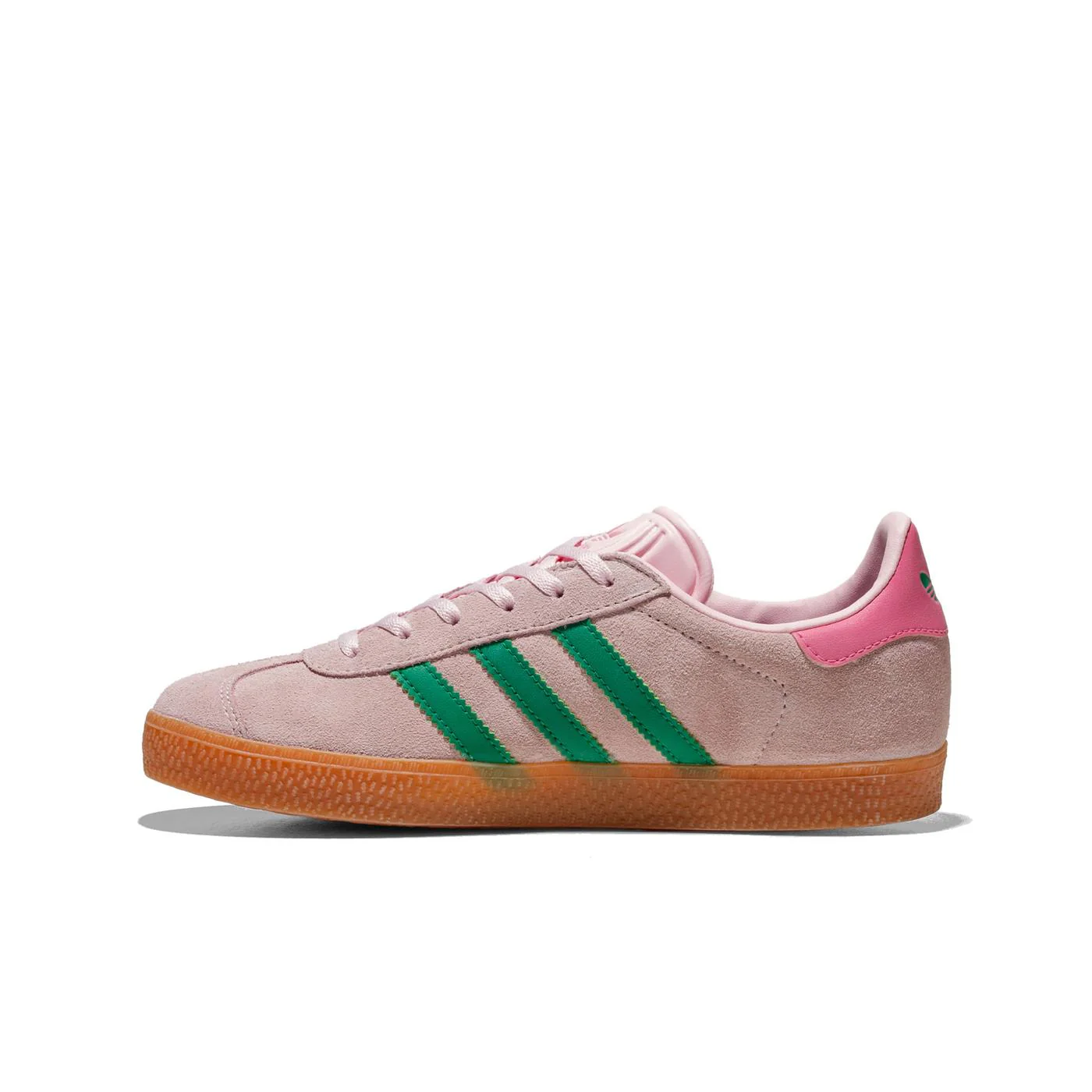 Adidas Originals Gazelle J Semi Clear Pink/Court Green/Bliss - Image 3