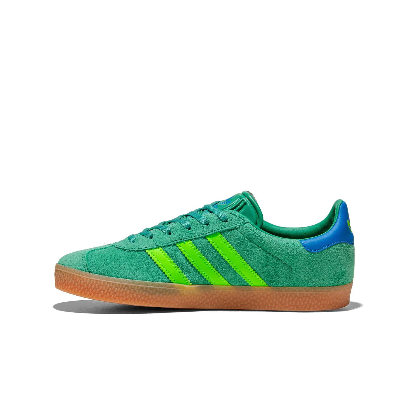 Adidas Originals Gazelle J Semi Court Green/Solar Green - Image 3