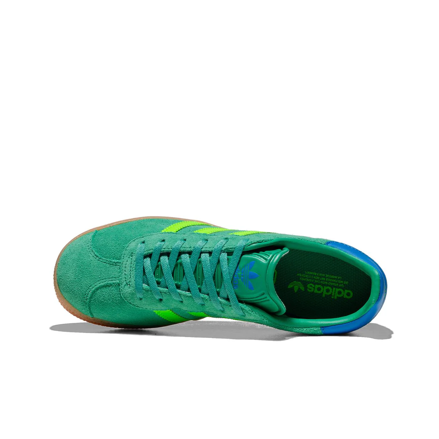 Adidas Originals Gazelle J Semi Court Green/Solar Green - Image 5