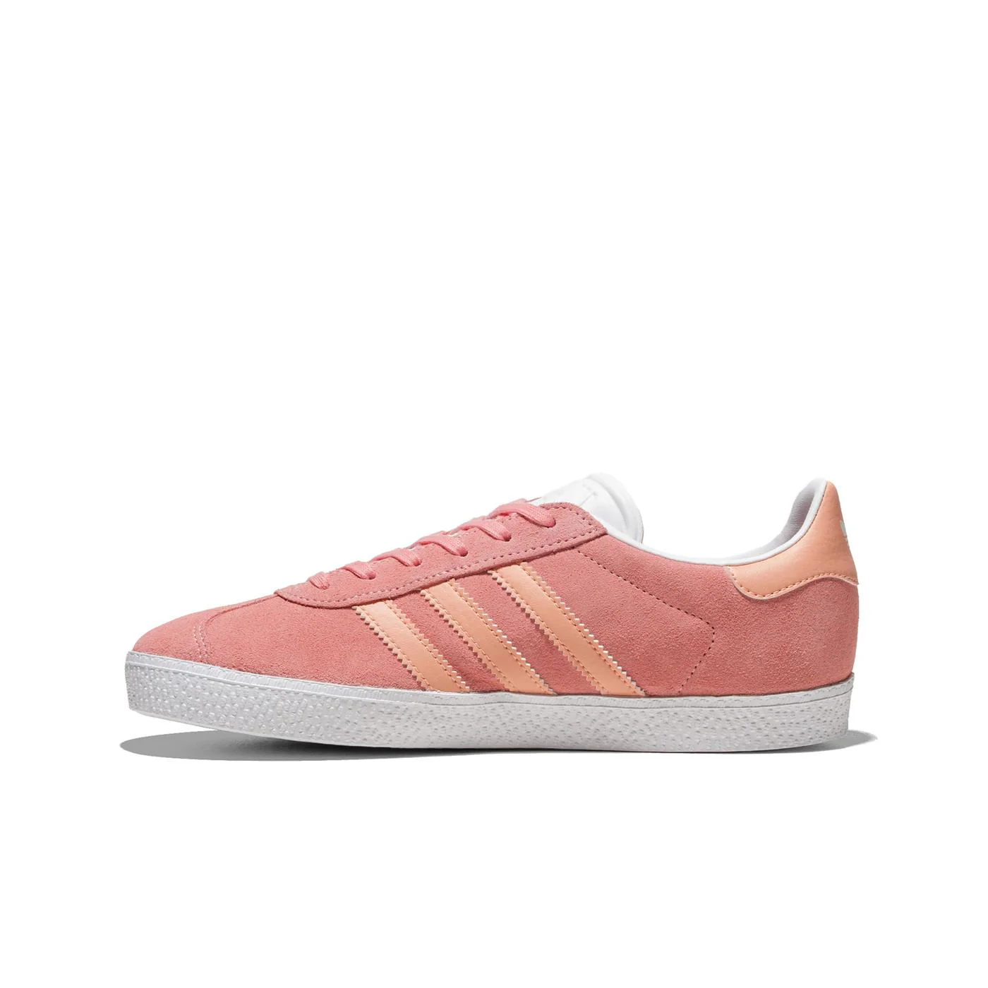 Adidas Originals Gazelle J Semi Pink Spark/Glow Pink/White - Image 3