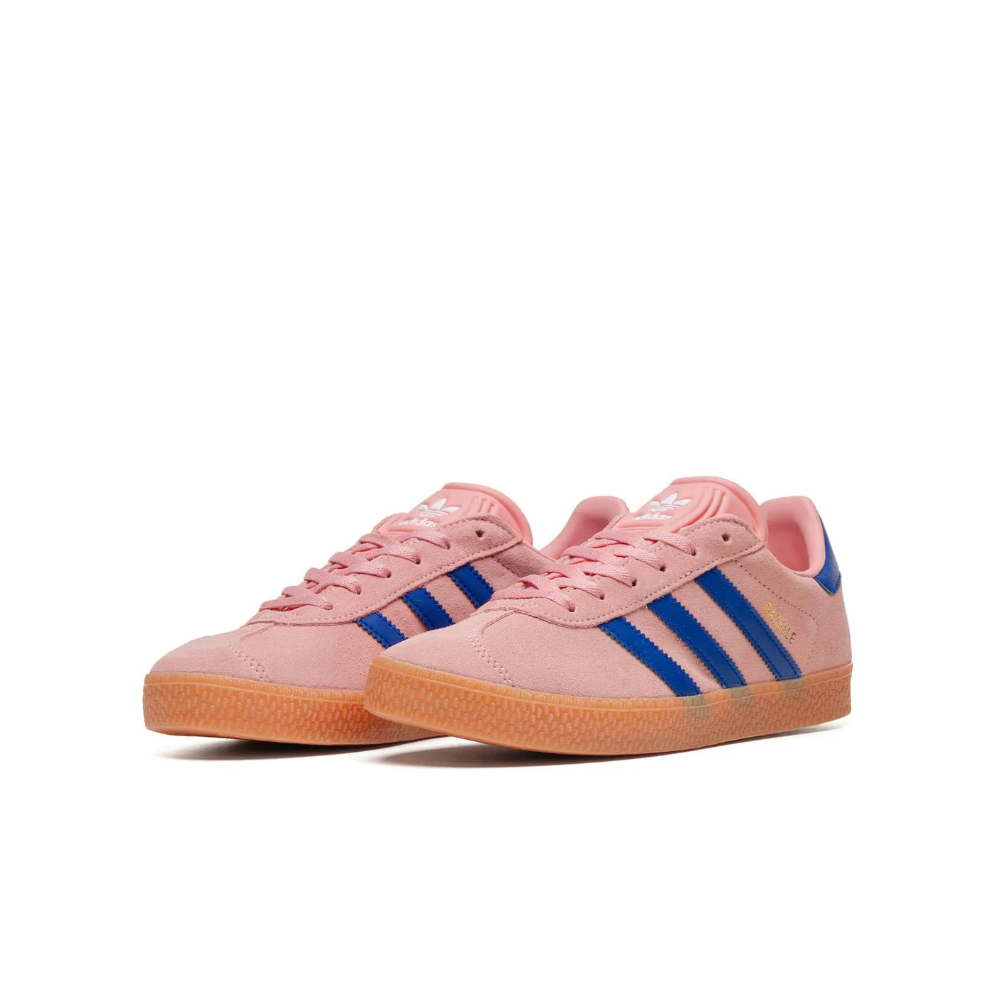 Adidas Originals Gazelle J Semi Pink Spark/Lucid Blue/Blue - Image 3