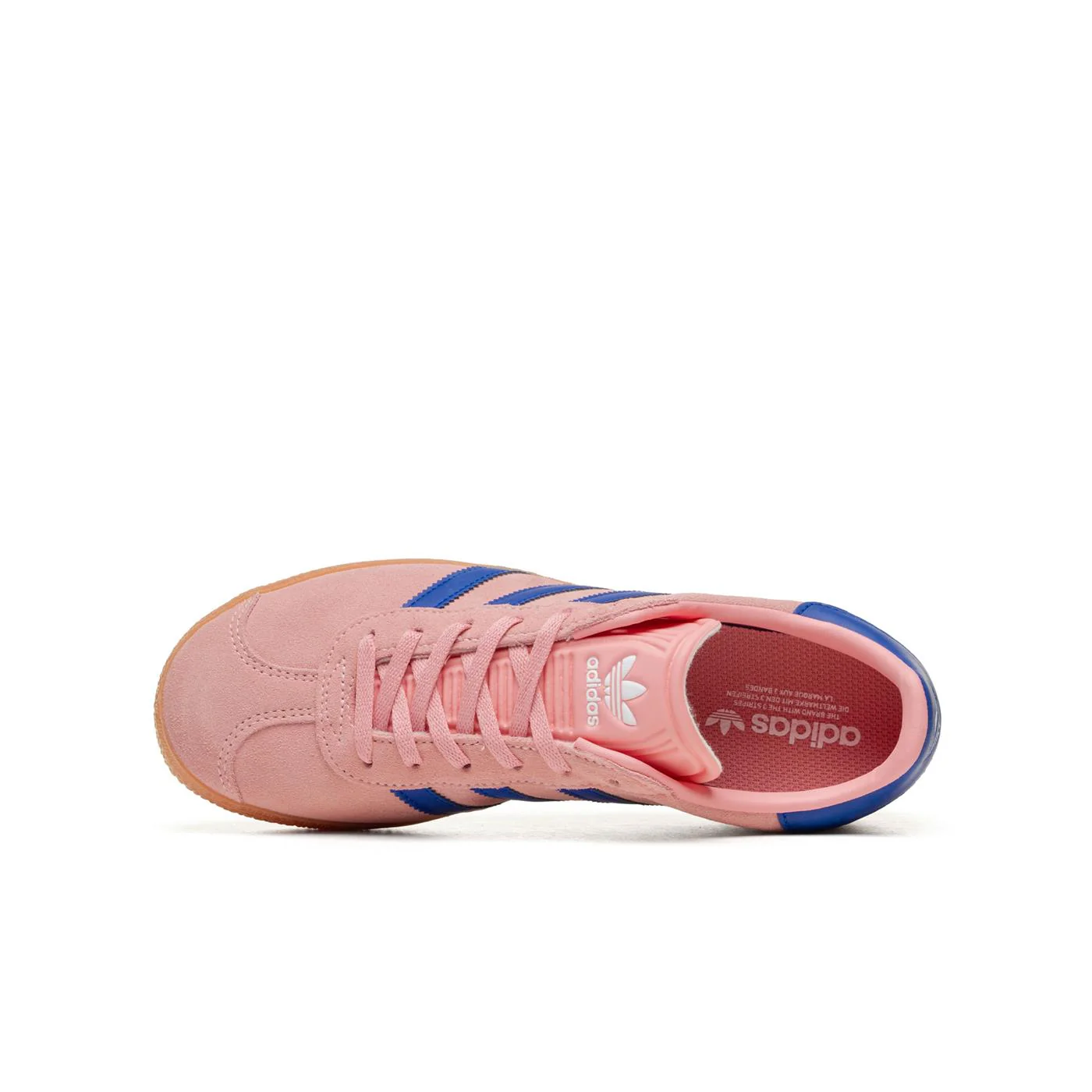 Adidas Originals Gazelle J Semi Pink Spark/Lucid Blue/Blue - Image 5