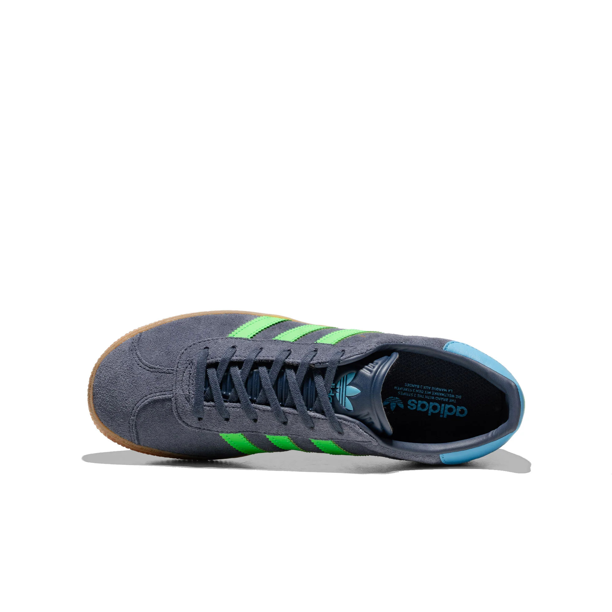 Adidas Originals Gazelle J Shadow Navy/Screaming Green - Image 5