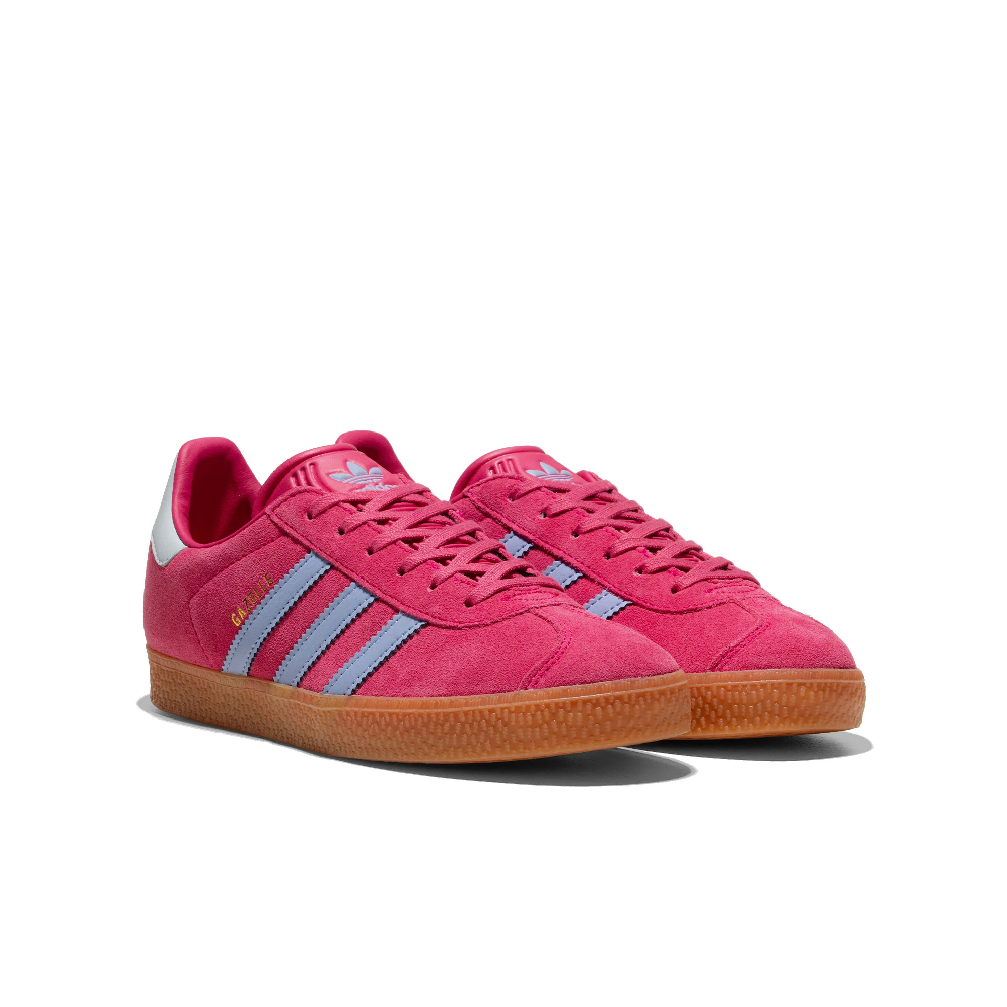Adidas Originals Gazelle J Shock Pink/Blue Spark/Halo Blue - Image 2
