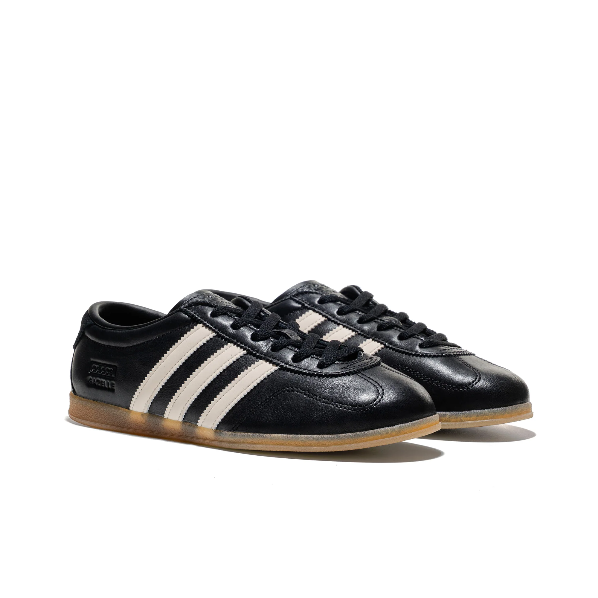 Adidas Originals Gazelle Lo Pro W Core Black/Chalk White/Gum - Image 3