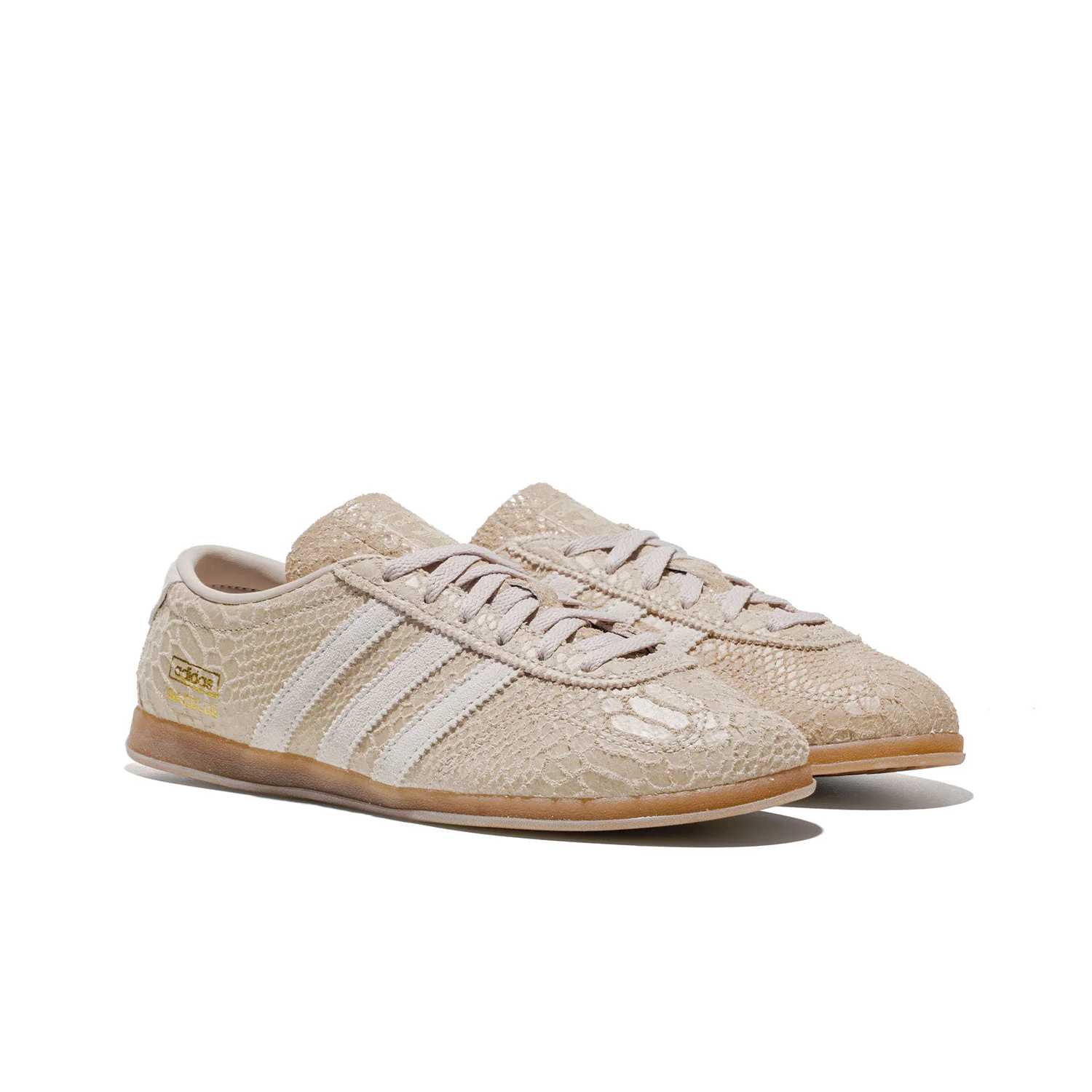 Adidas Originals Gazelle Lo Pro W Wonder Beige/Alumina/Gum - Image 3