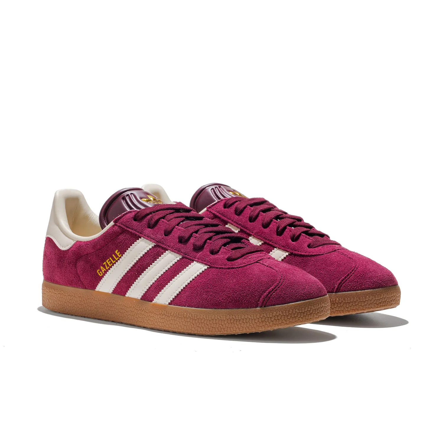 Adidas Originals Gazelle Maroon/Cream White/Gum - Image 3