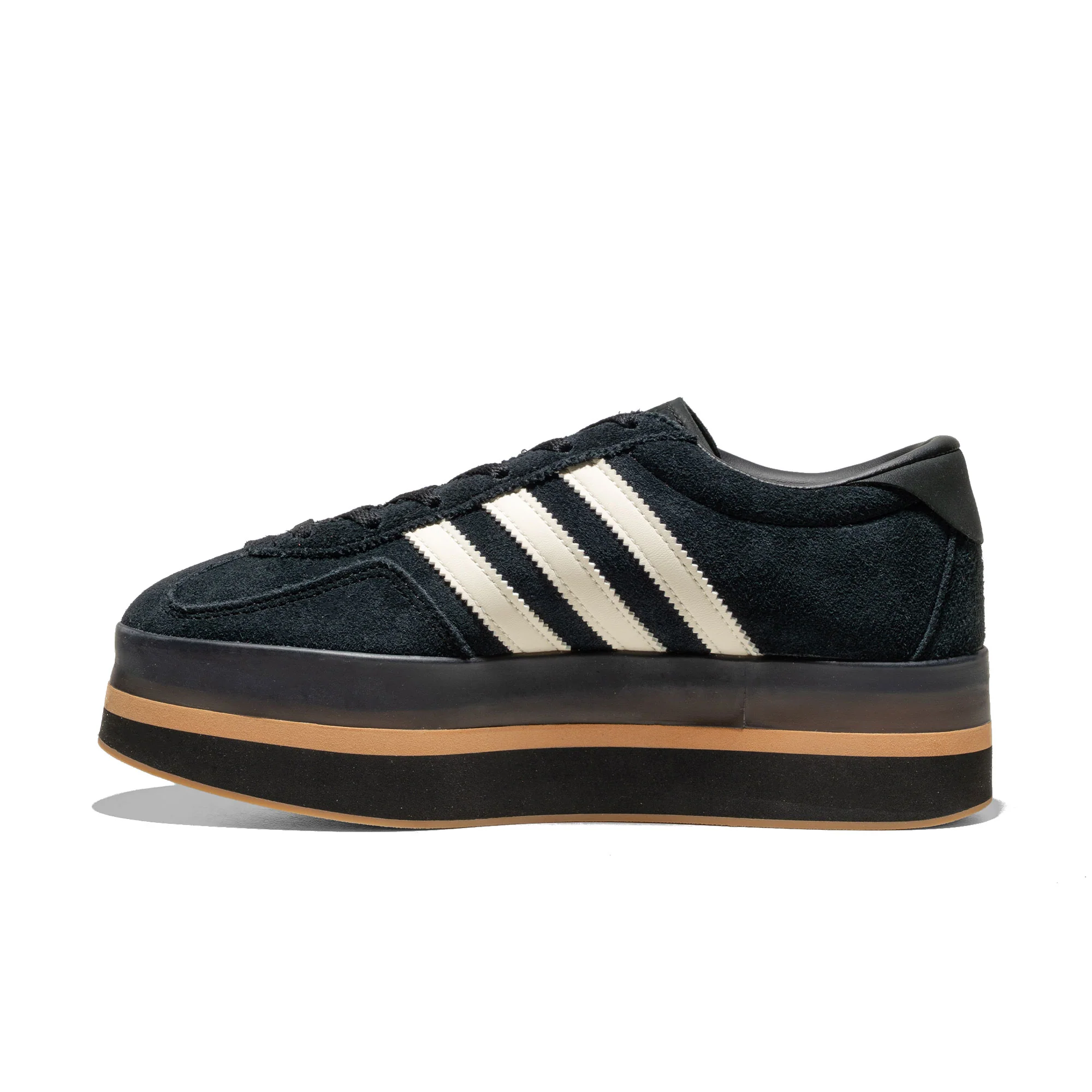 Adidas Originals Gazelle Stack W Core Black/Cream White/Gum - Image 3