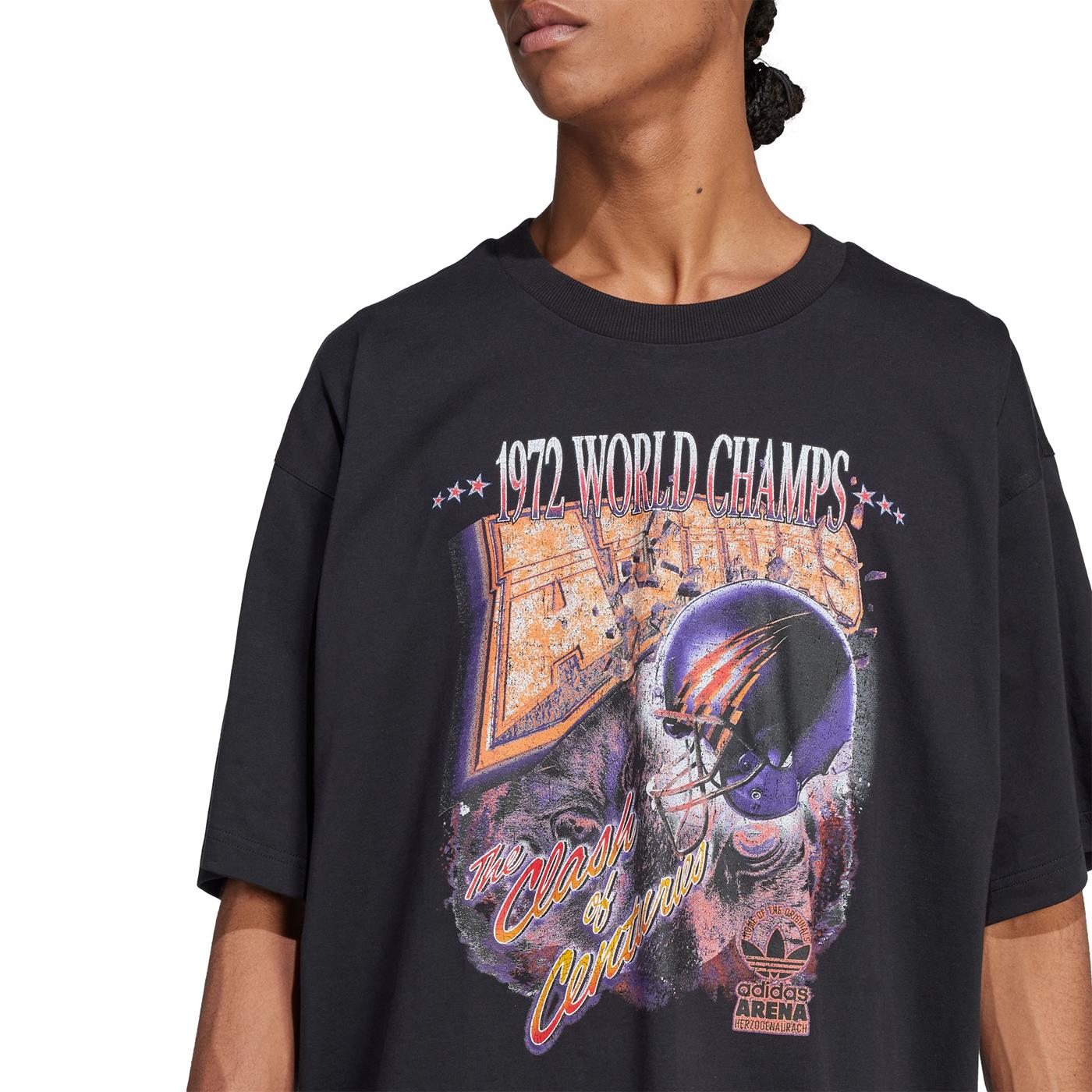 Adidas Originals Graphic SS Tee Black - Image 3